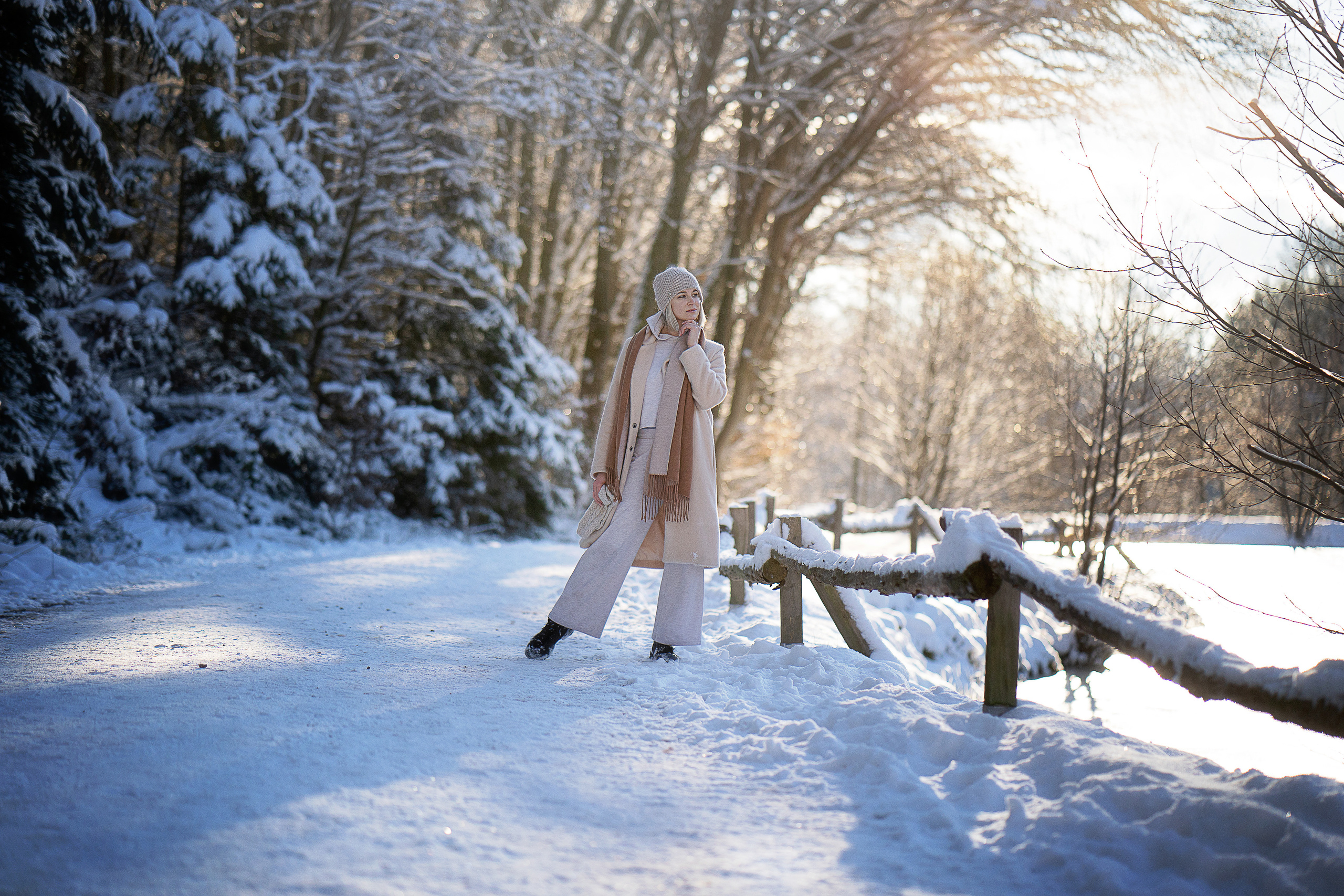 Зимняя сказка. Семейный, детский и женский фотограф в Германии, Трире