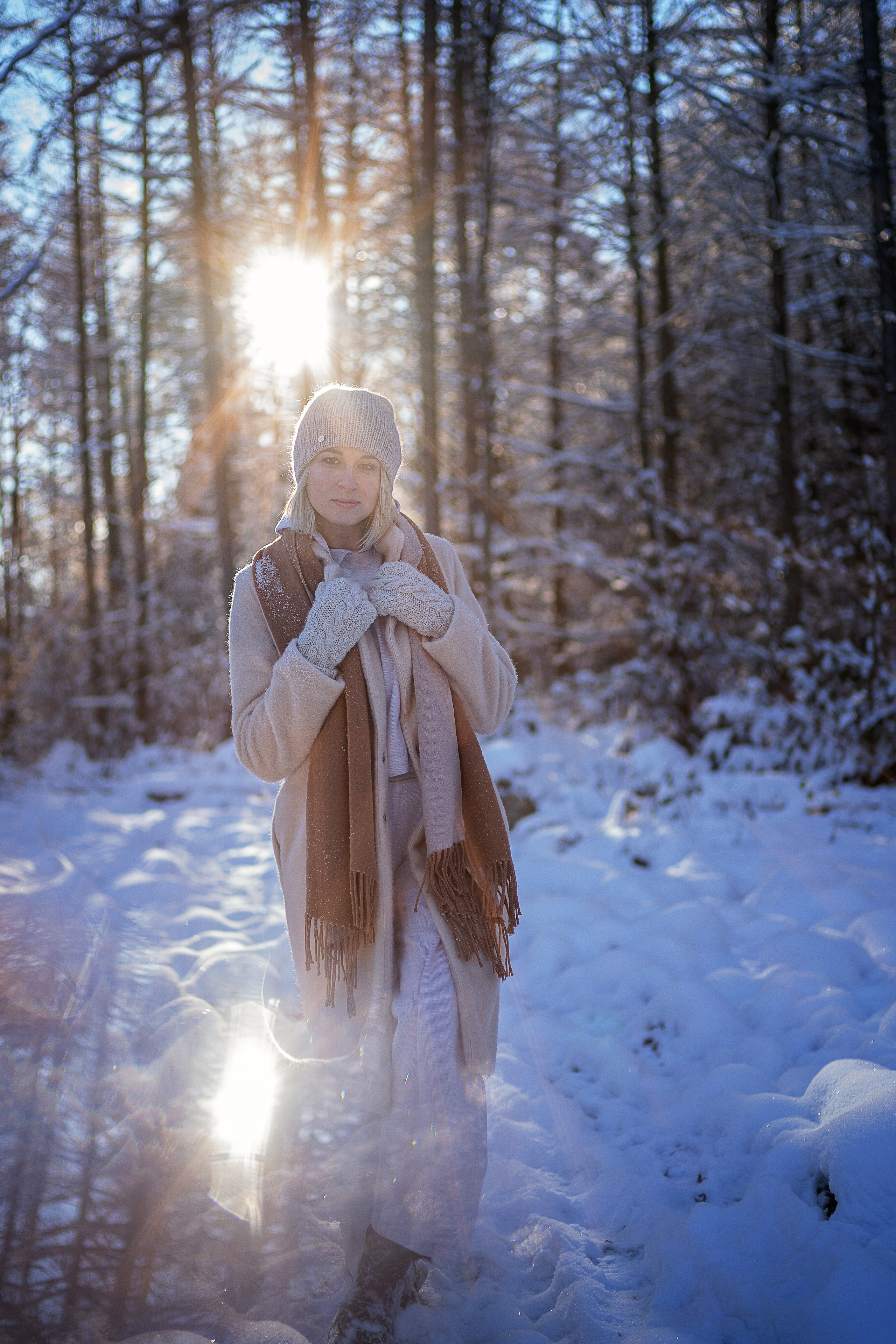 Зимняя сказка. Семейный, детский и женский фотограф в Германии, Трире