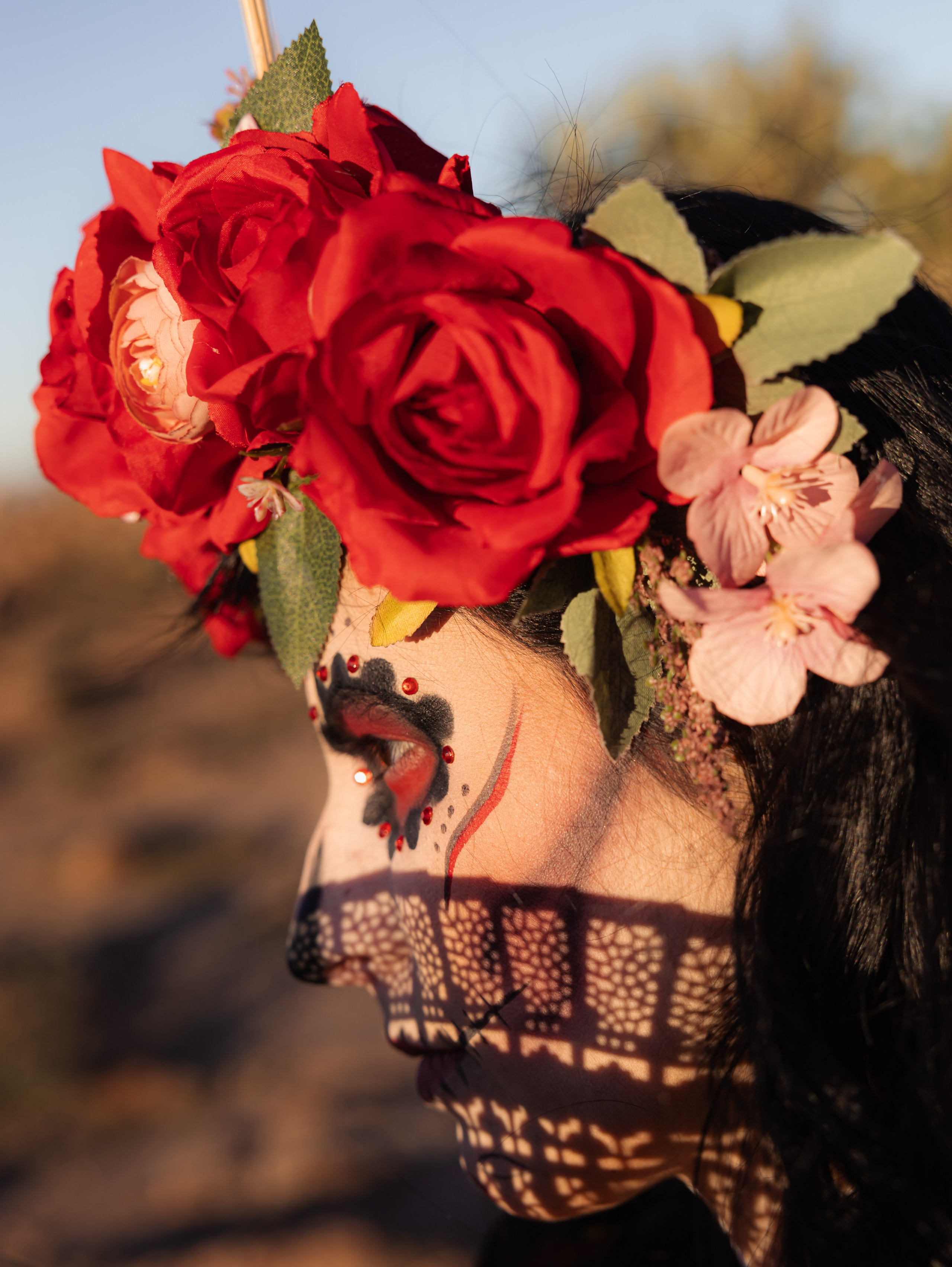 Day of the Dead | Family Photoshoot. Lifestyle a rodinná fotografka v Pisku Oxana Telupilova