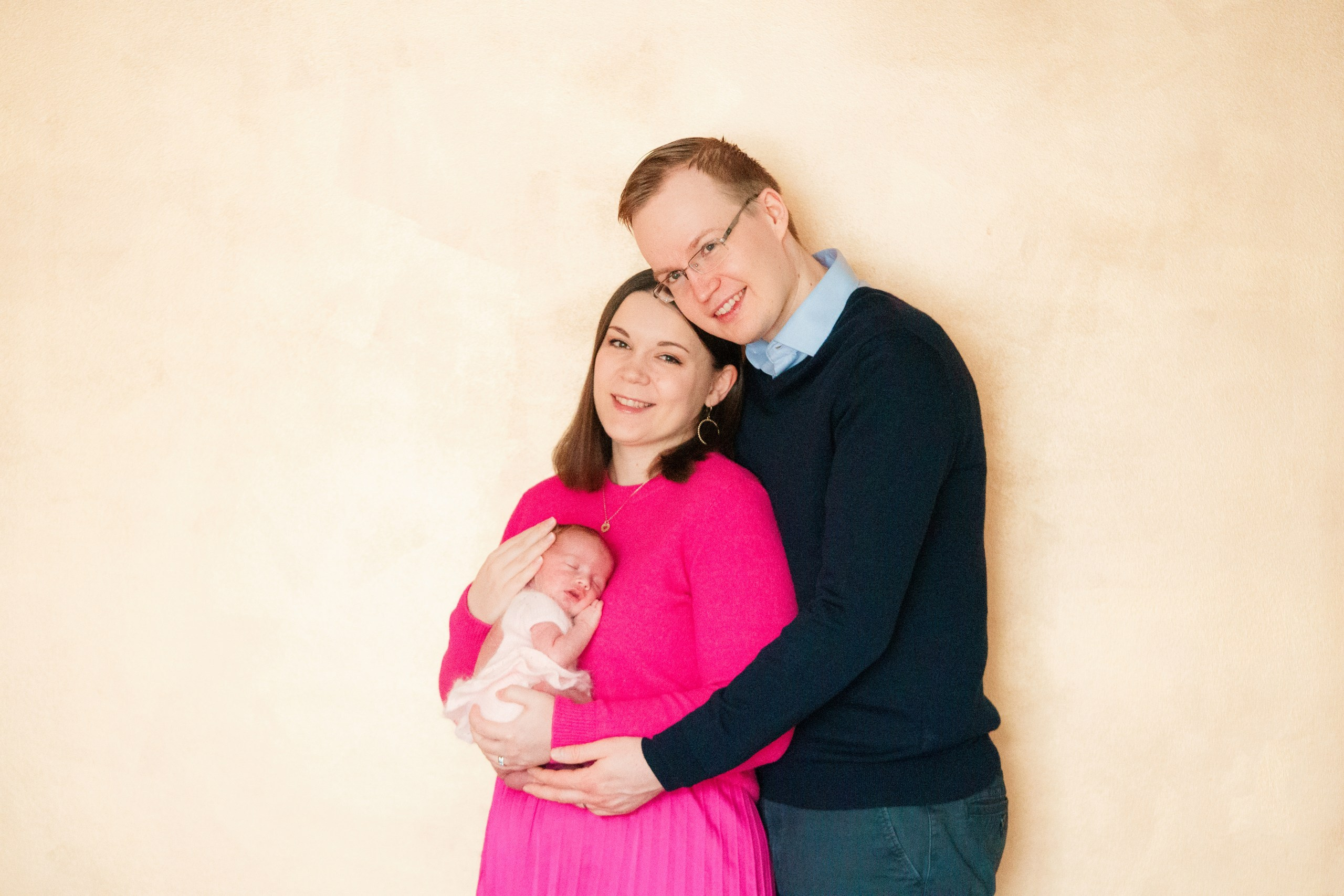 Vastasyntyneen tytön kuvaus|Helsingissä