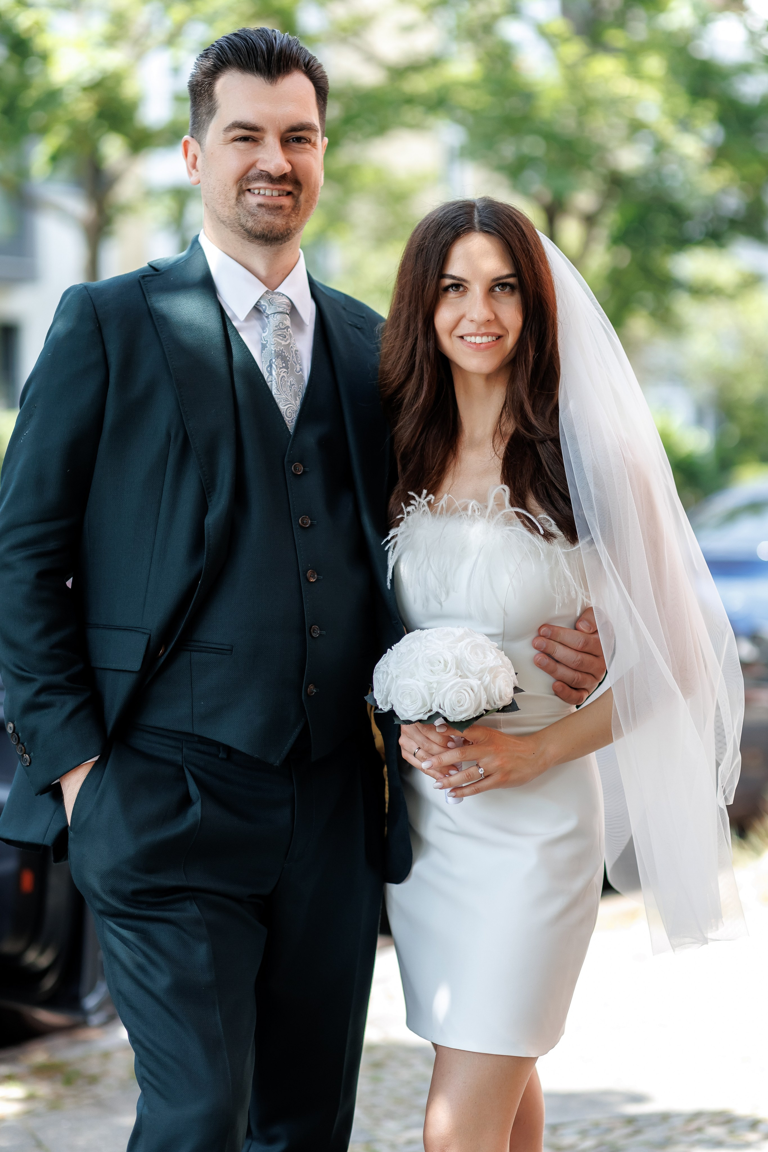 Jana & Max | Standesamtliche Hochzeit im Schmargendorf. Hochzeitsfotografie in Berlin Nataliia Schütze