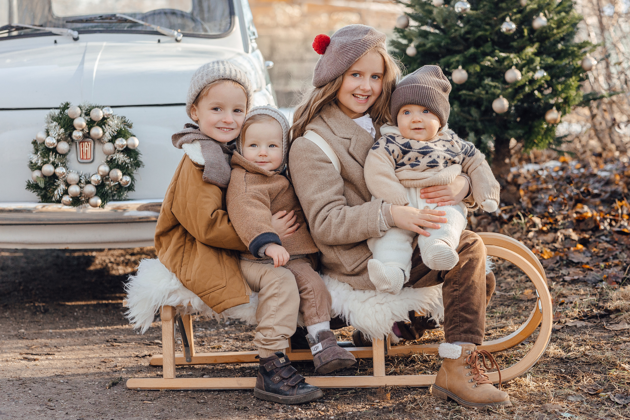 Christmas car. Фотограф в Мюнхене Анастасия Воробцова