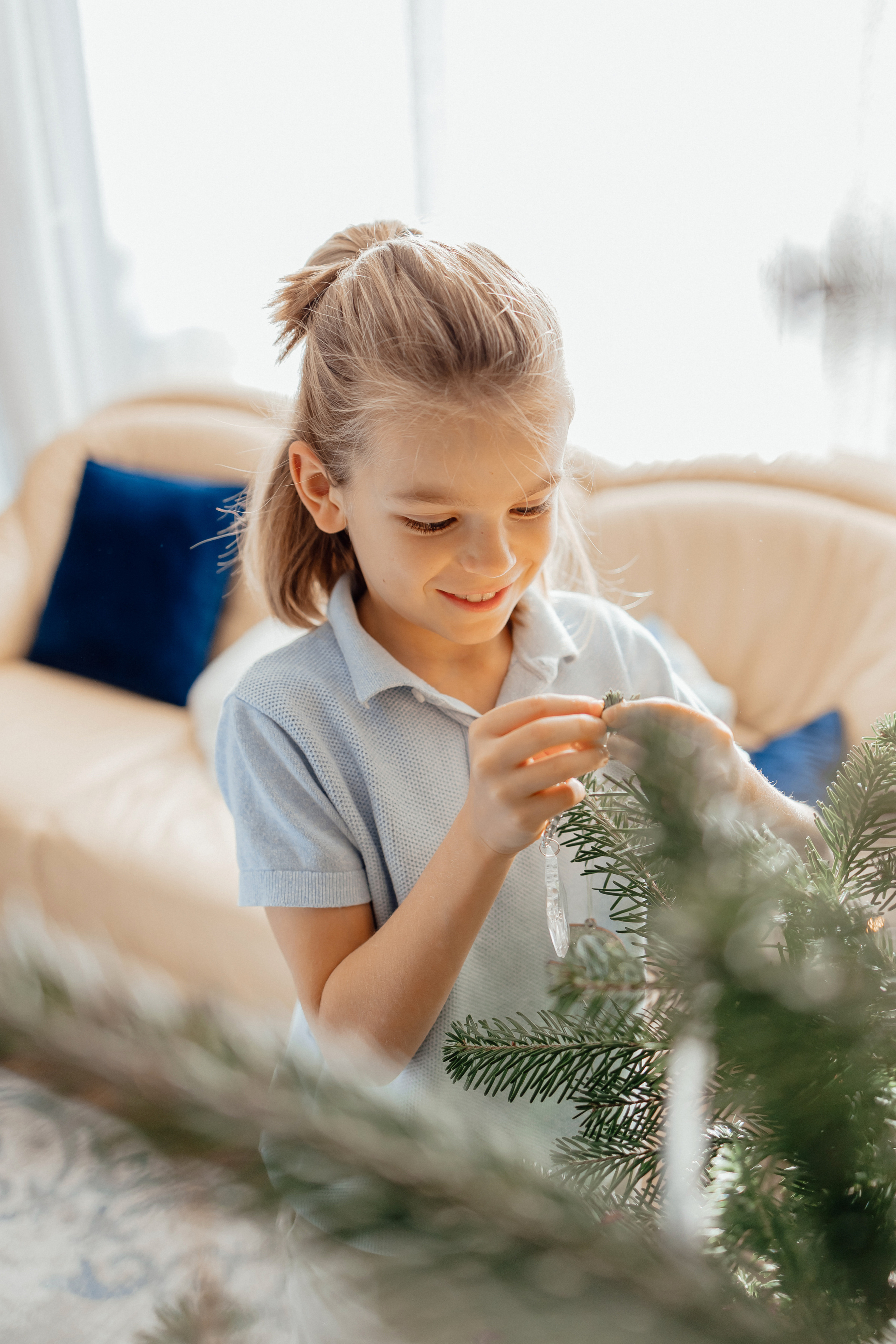 Christmas home. Family photograph in Munich Anastasia Vorobtsova
