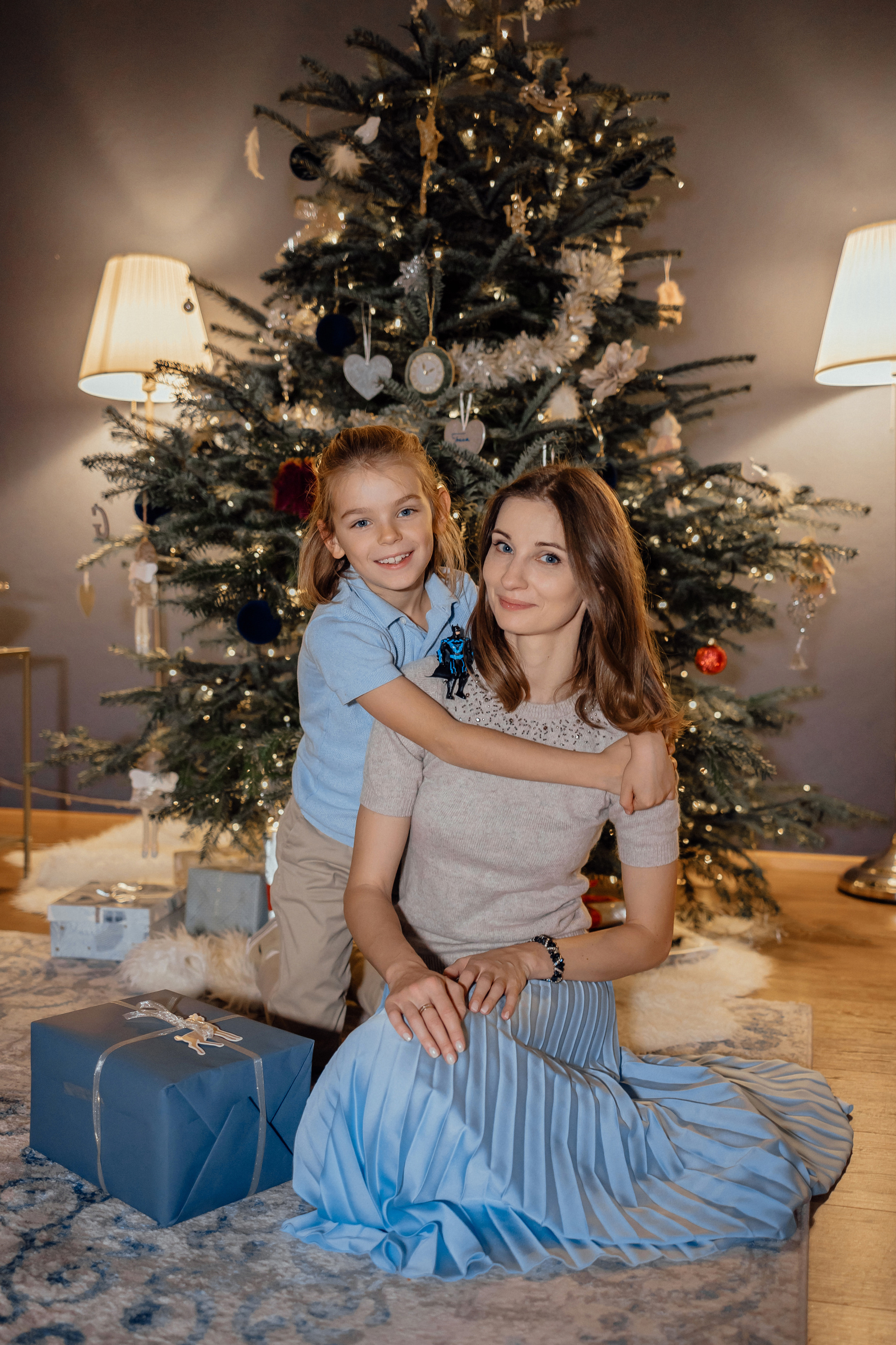 Christmas home. Family photograph in Munich Anastasia Vorobtsova