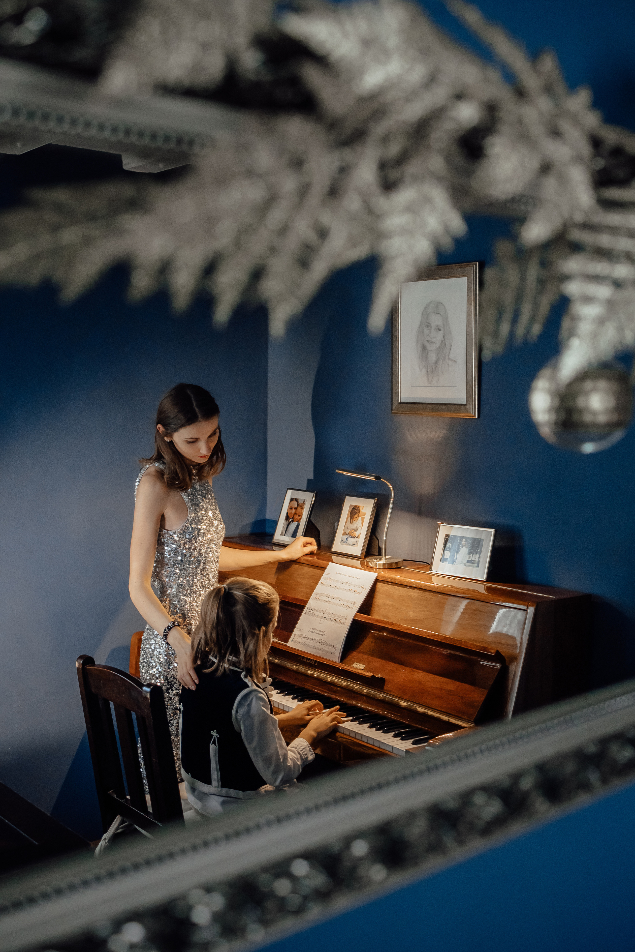 Christmas home. Family photograph in Munich Anastasia Vorobtsova