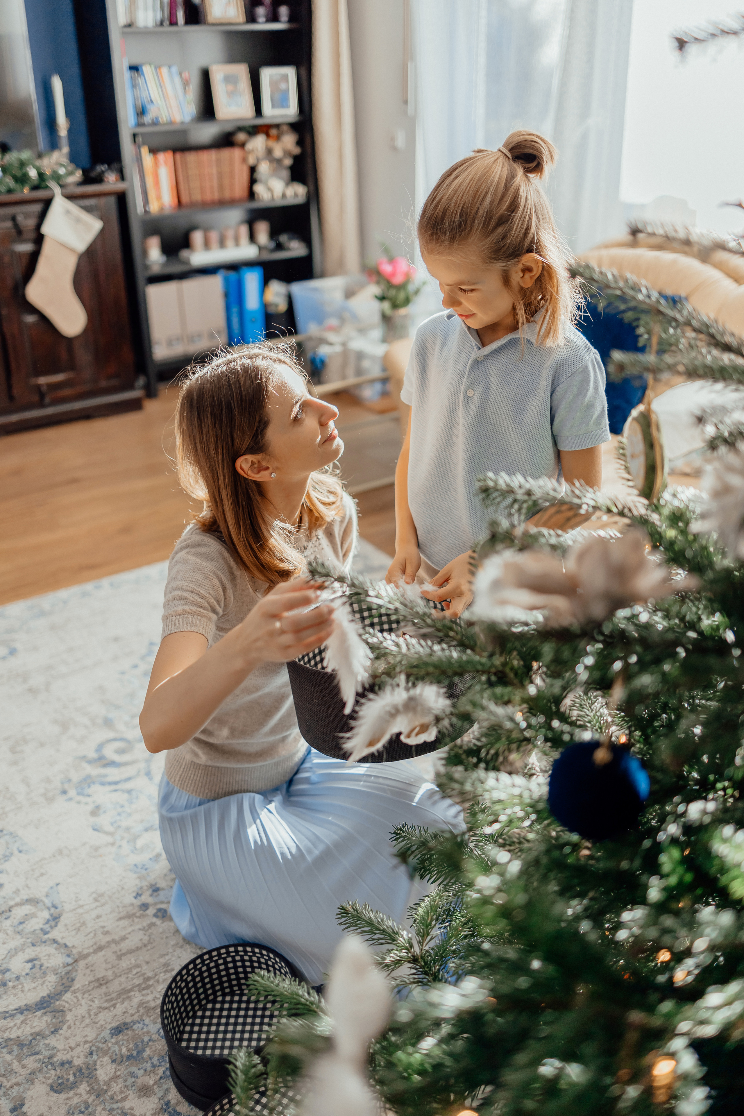 Christmas home. Family photograph in Munich Anastasia Vorobtsova