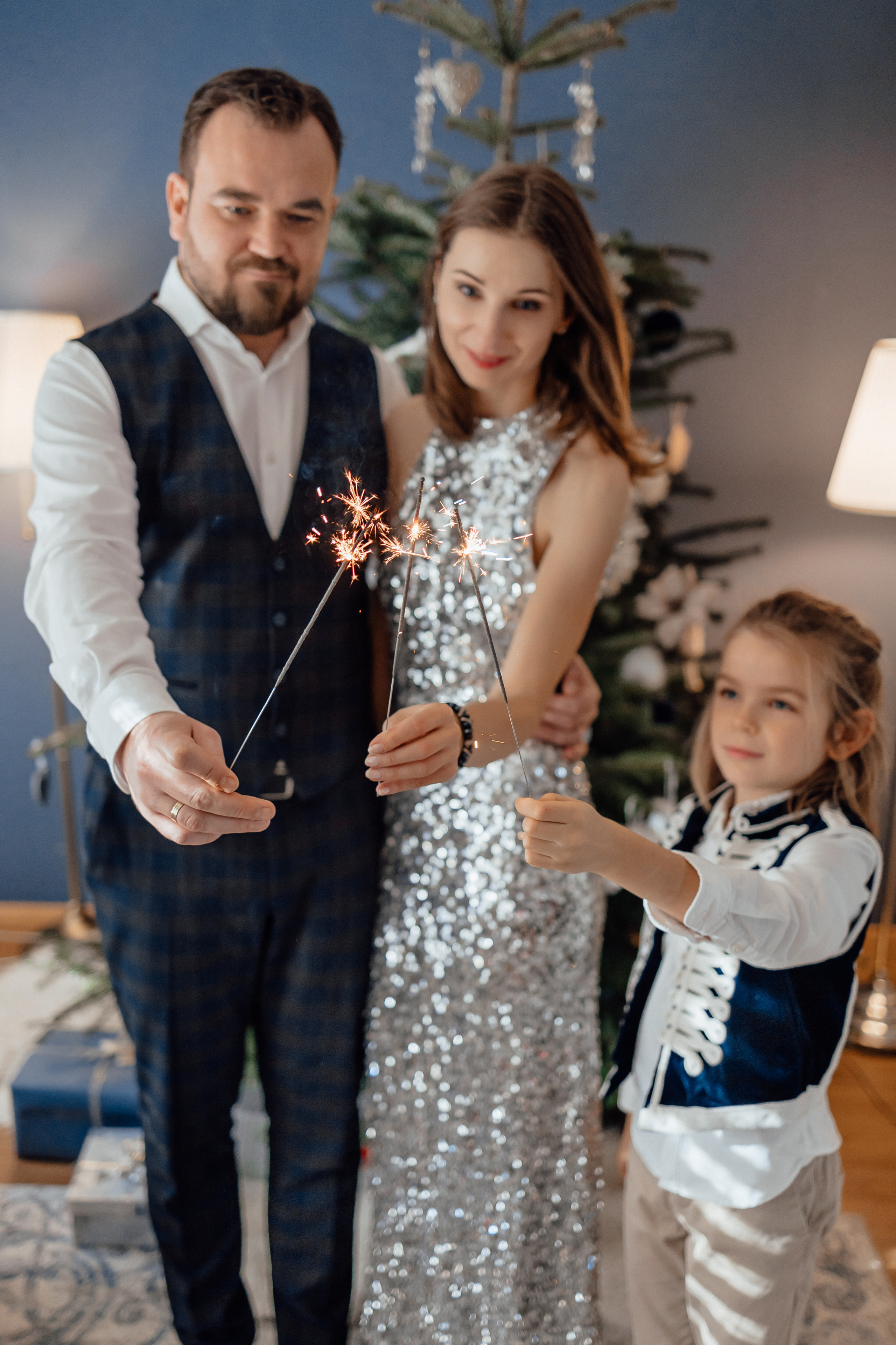 Christmas home. Family photograph in Munich Anastasia Vorobtsova