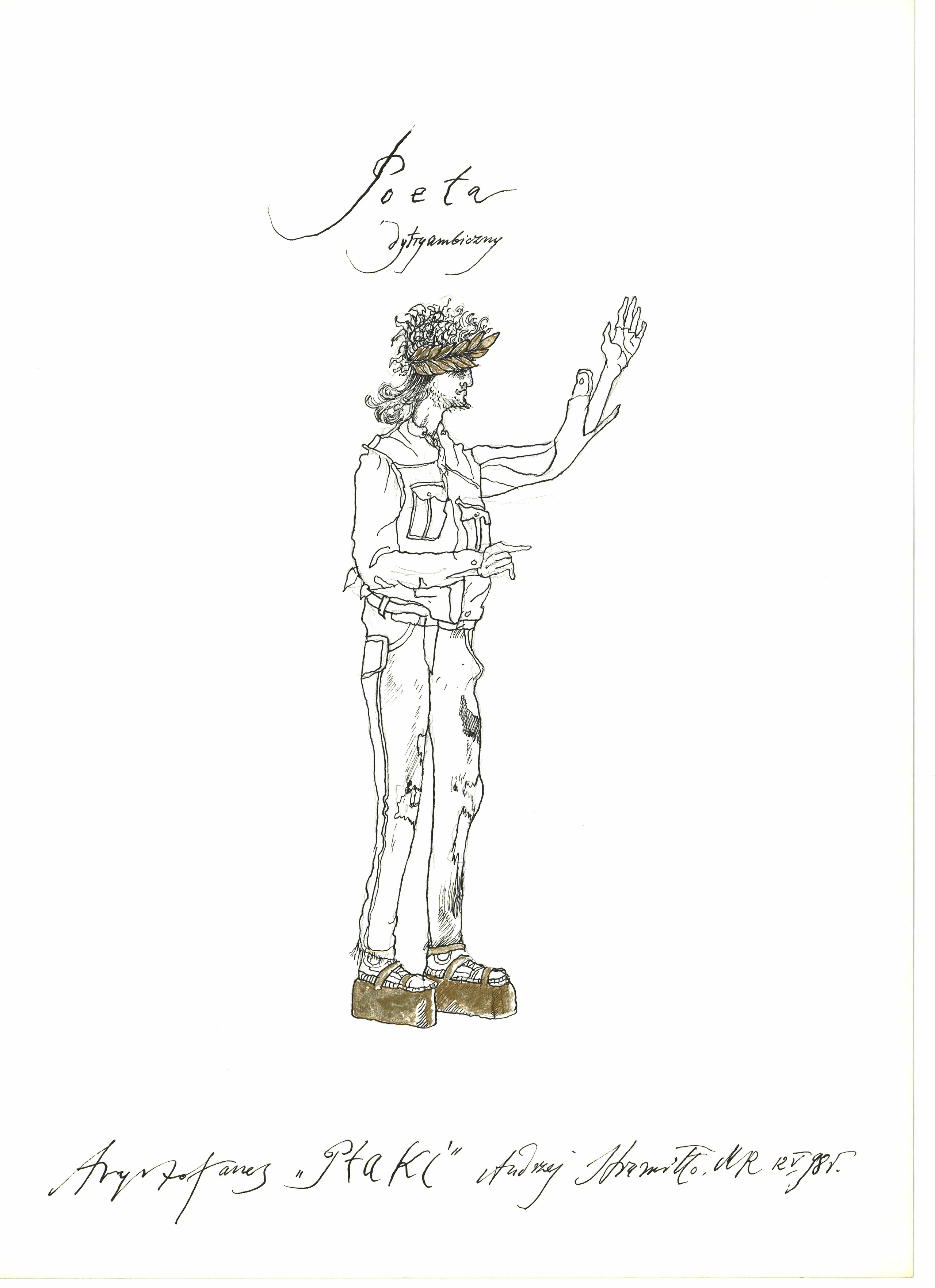 Aristophanes, "Birds", Dramatic Theater, Białystok, 1998