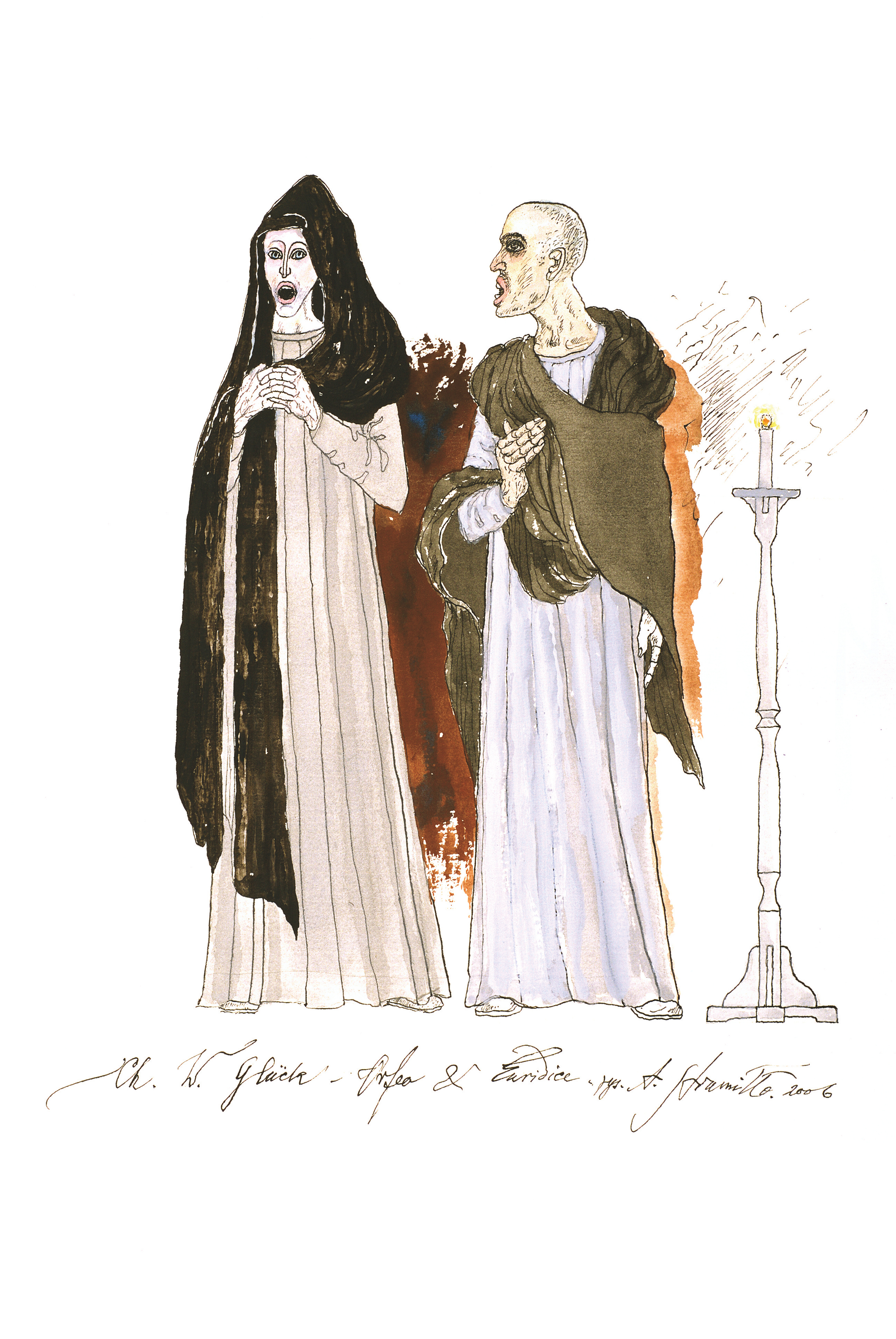Christoph Willibald Glück, "Orpheus and Eurydice", Lithuanian National Opera, Vilnius, 2007