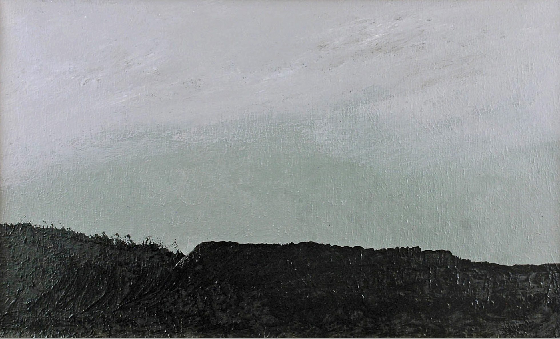 "Pejzaż szary", 30 x 50 cm - 2011