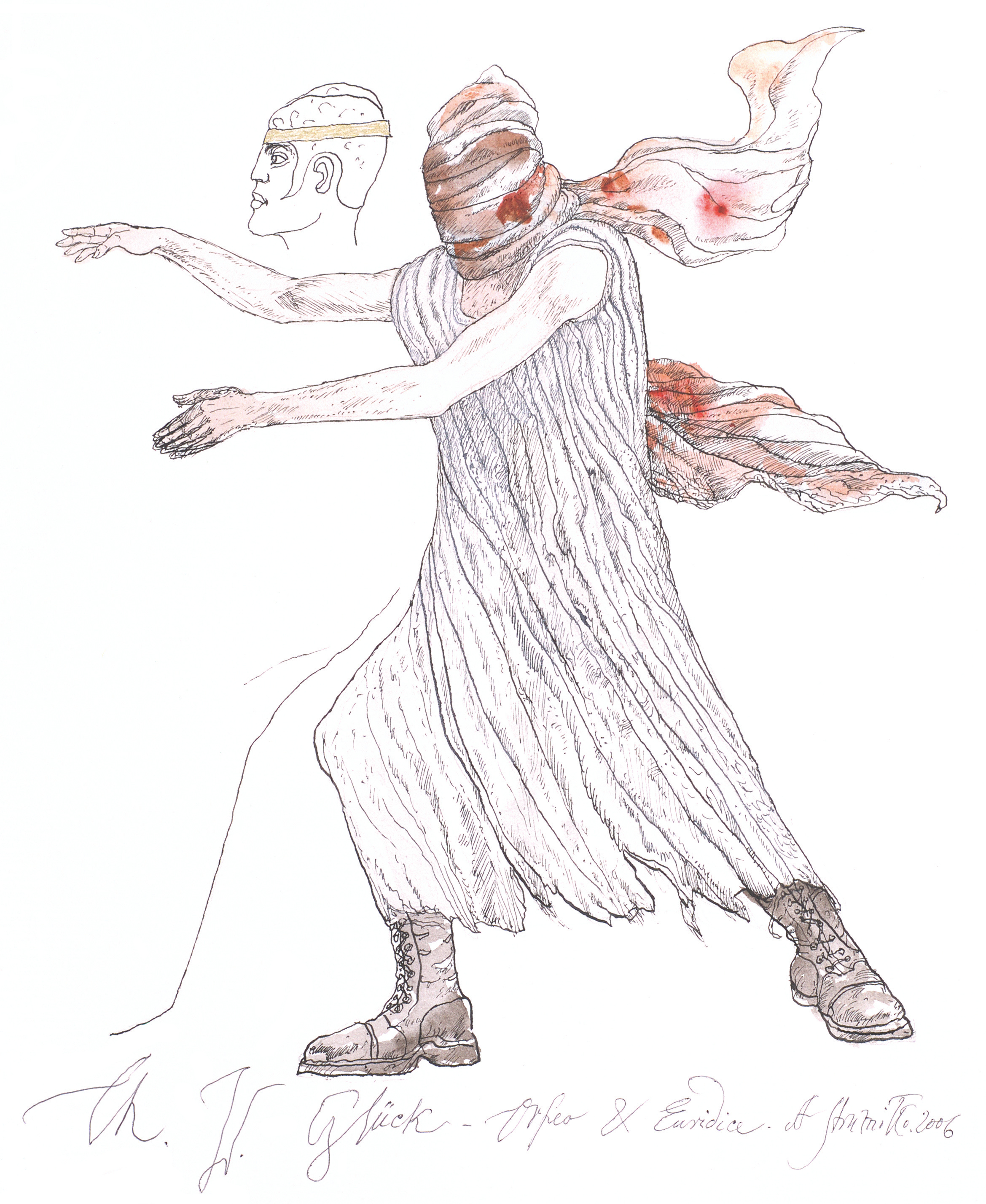 Christoph Willibald Glück, "Orpheus and Eurydice", Lithuanian National Opera, Vilnius, 2007