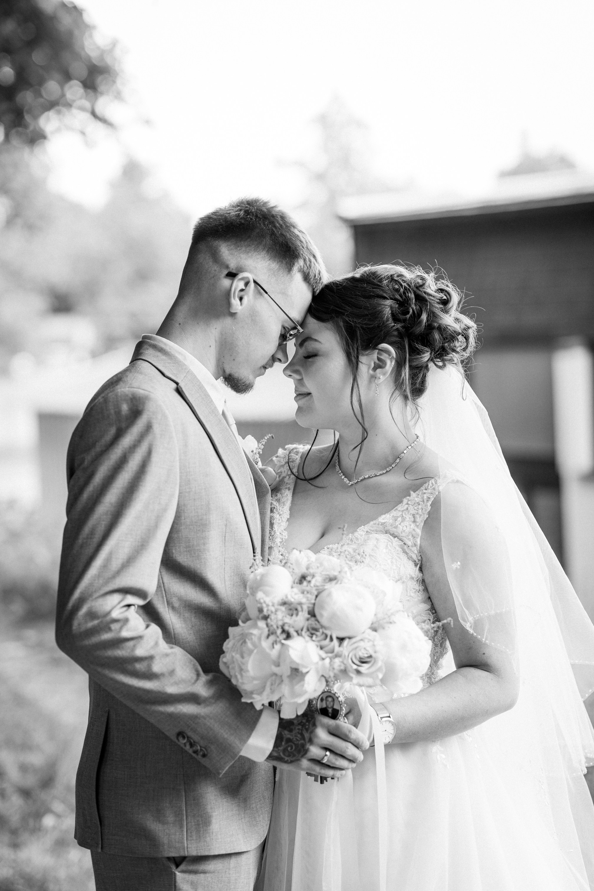 Kirchliche Trauung. Hochzeitfotograf in Bielefeld