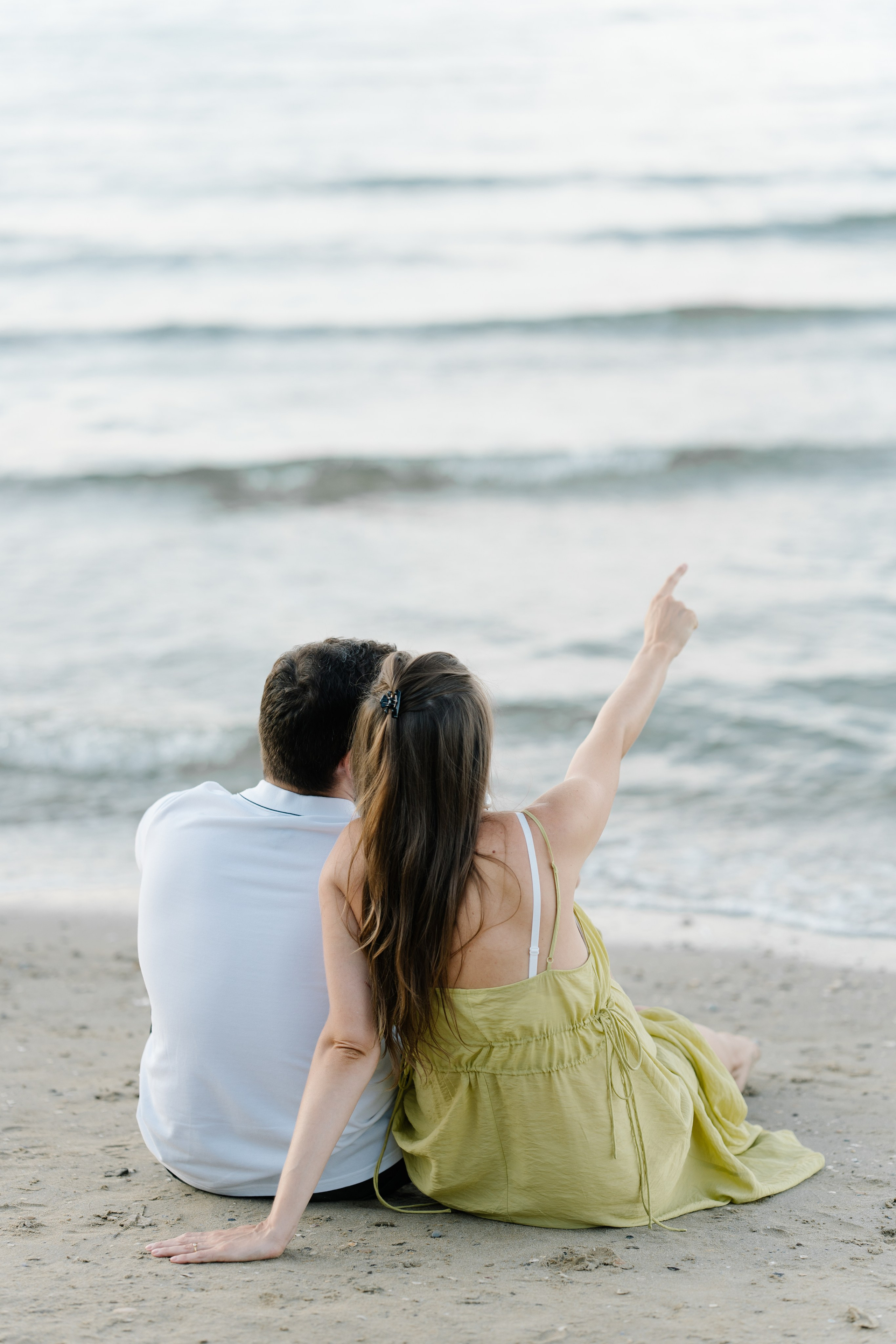 In dolce attesa. Fotografa Rimini