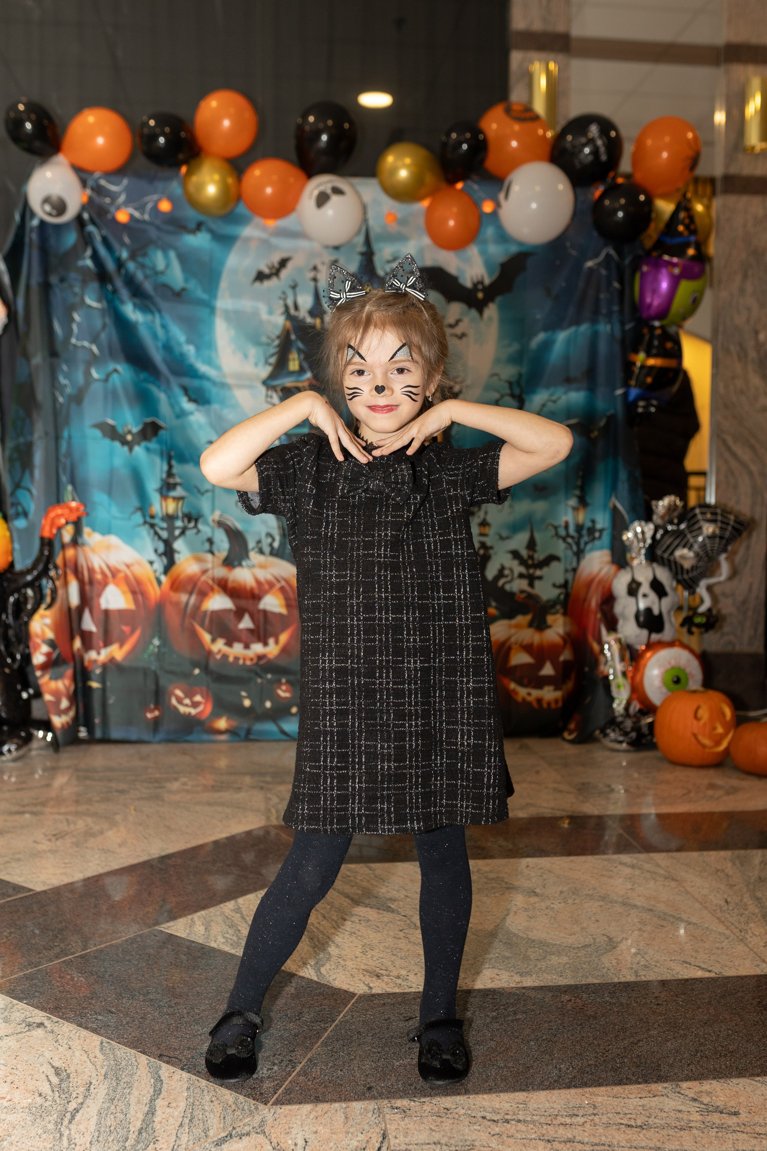 Leo dance studio Helloween 2025. Семейный и детский фотограф в Варшаве Мила Бобровская