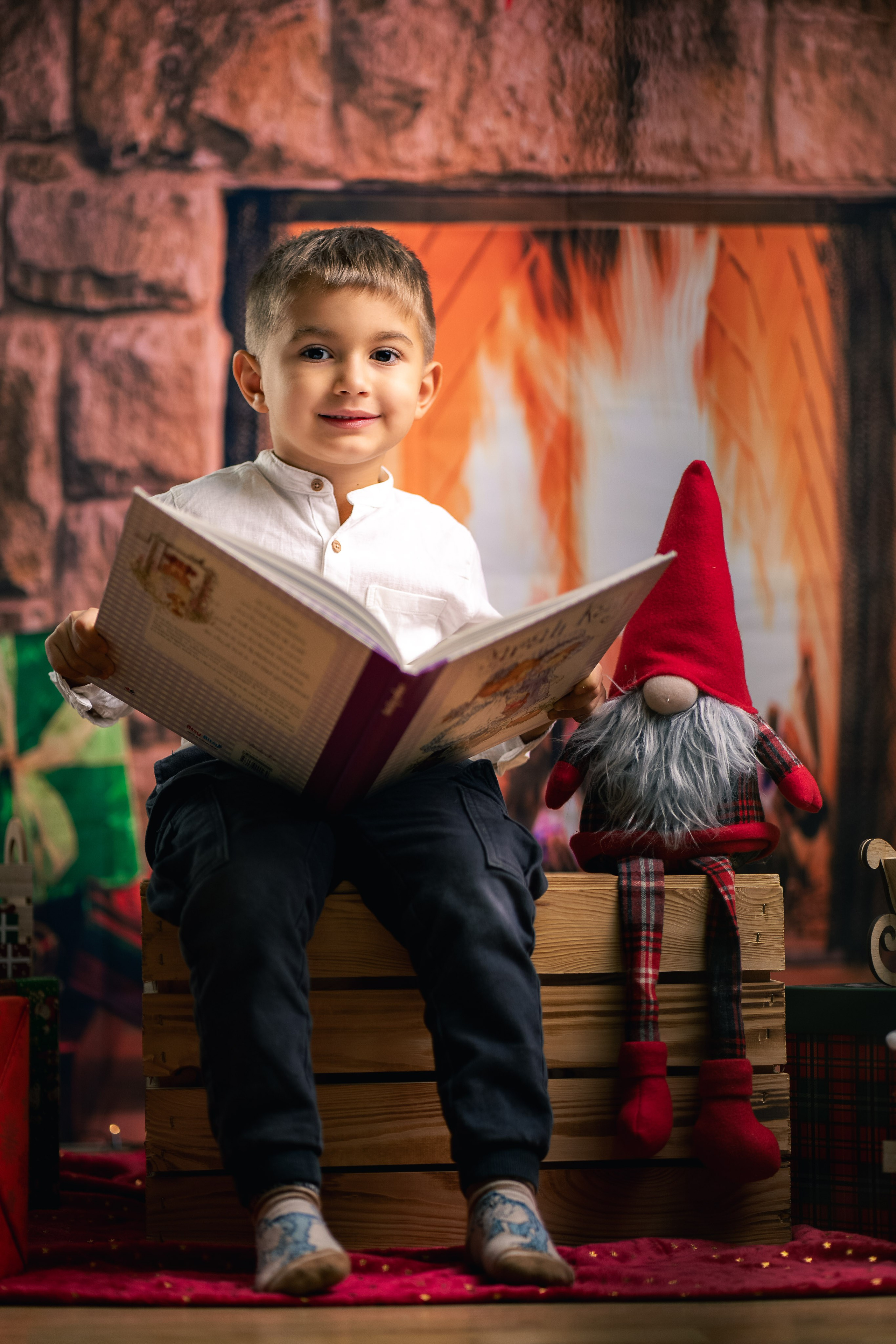 Sedinta foto Craciun — Gradinita Miniterra. Liviu Andrei - Fotograf