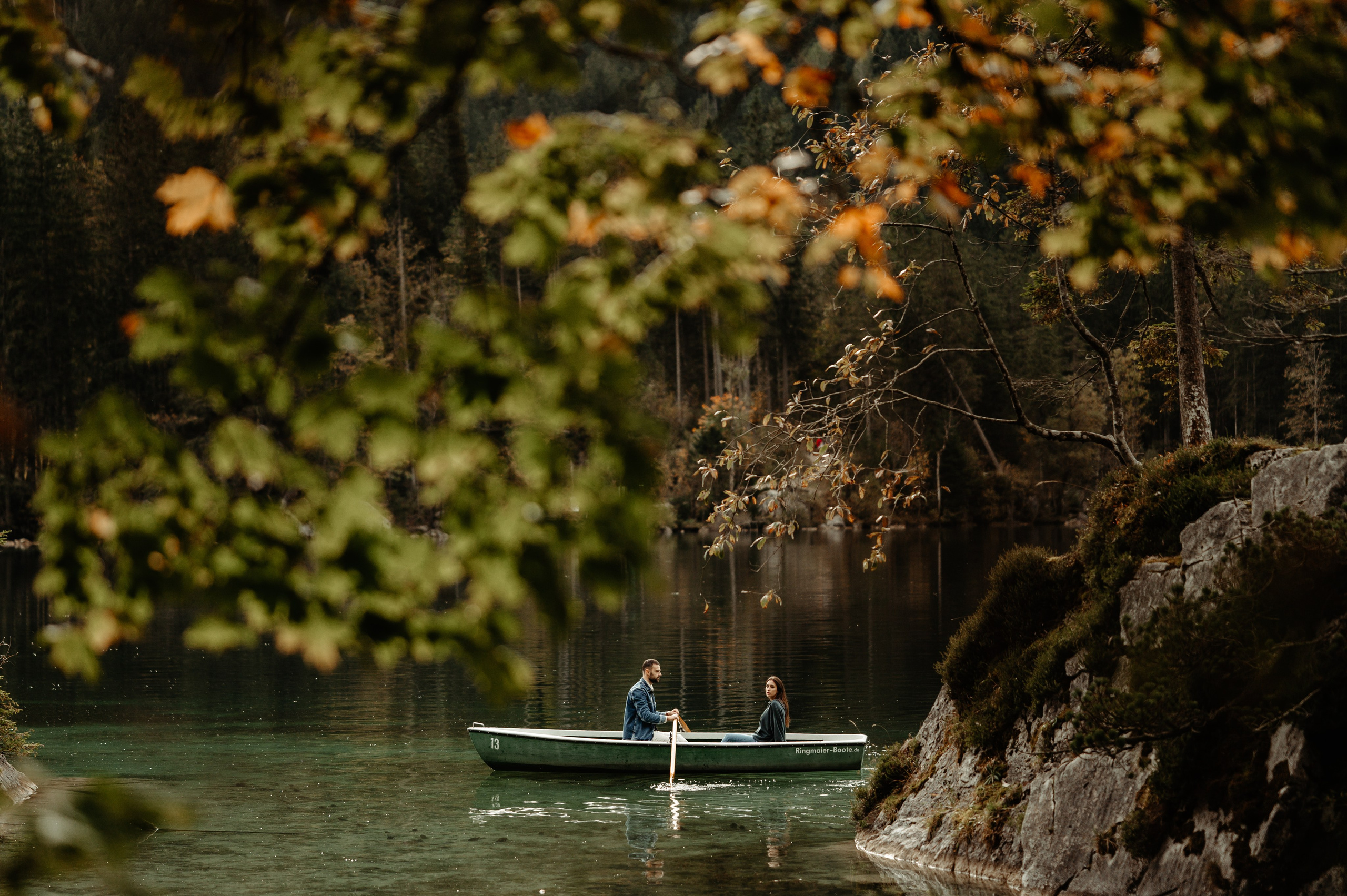 Denis Hanganu din Clanul si sotia lui Raluca, in Hintersee Austria. Proud Vision Weddings | Wedding Photography & Film — Servicii profesionale Foto Video Nunta Iasi
