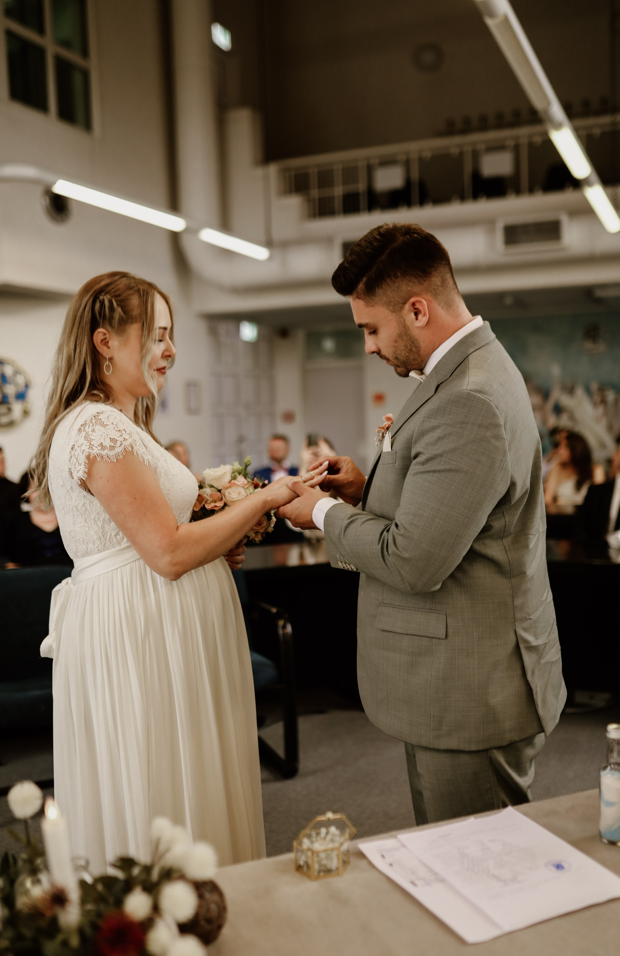 Hochzeitsfotograf in der Pfalz - Standesamtliche Trauung in Haßloch