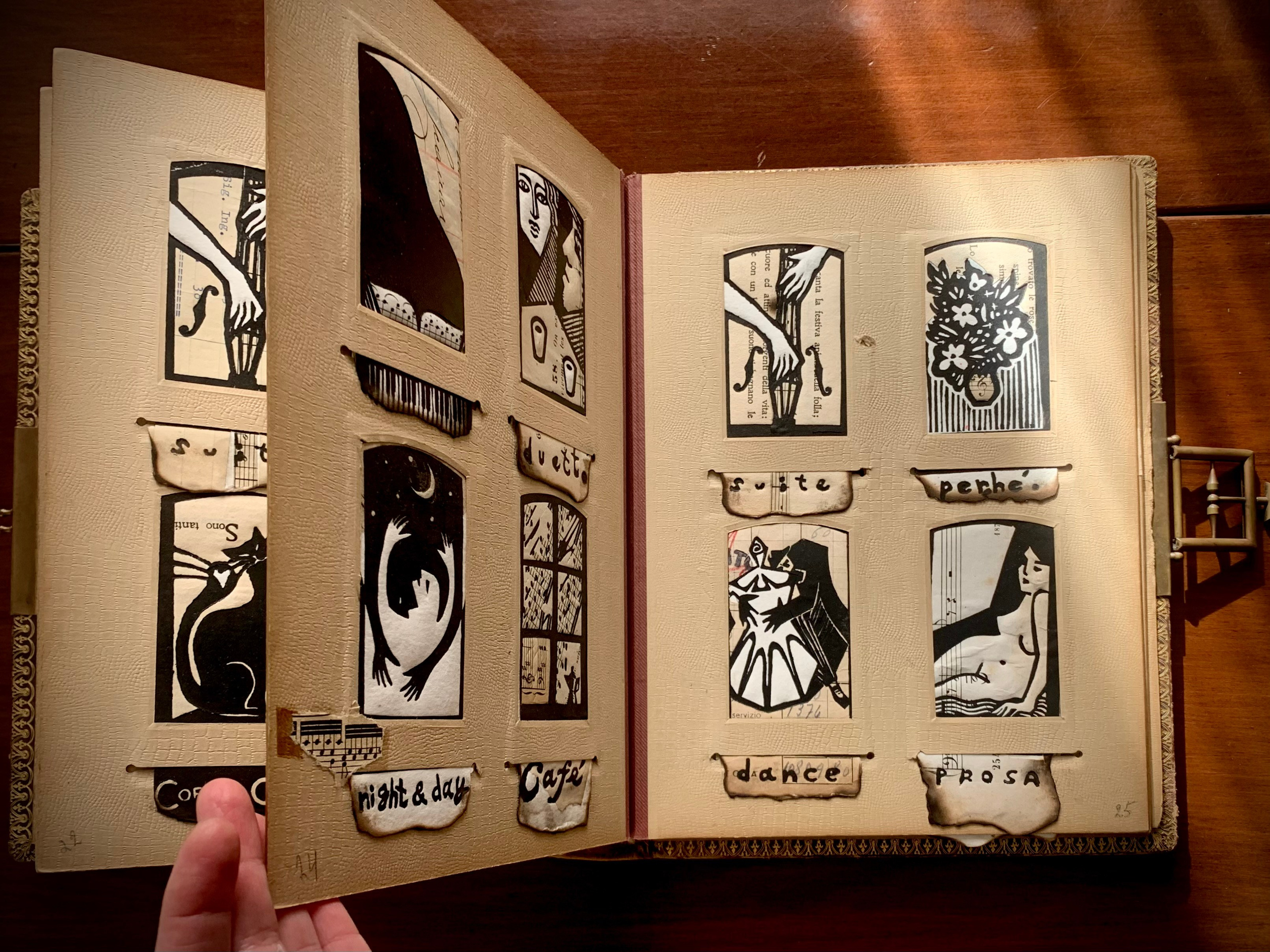 Libro d’artista, pagine, Nadia Kuprina