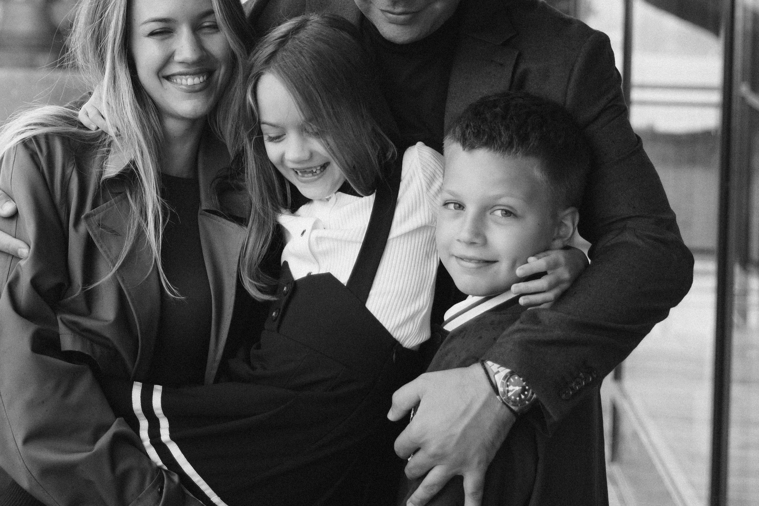 Family photoshoot. True self