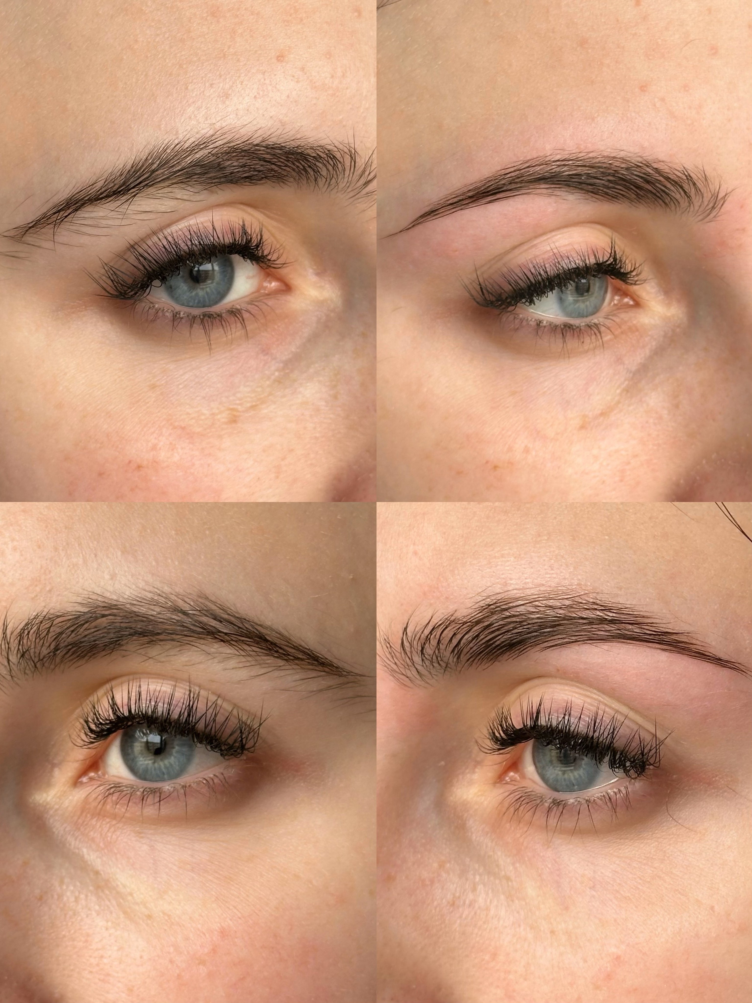 „Stilizare profesională a sprâncenelor prin pensat si vopsire  pentru un aspect definit, armonios și natural. Ideal pentru evidențierea trăsăturilor feței.”