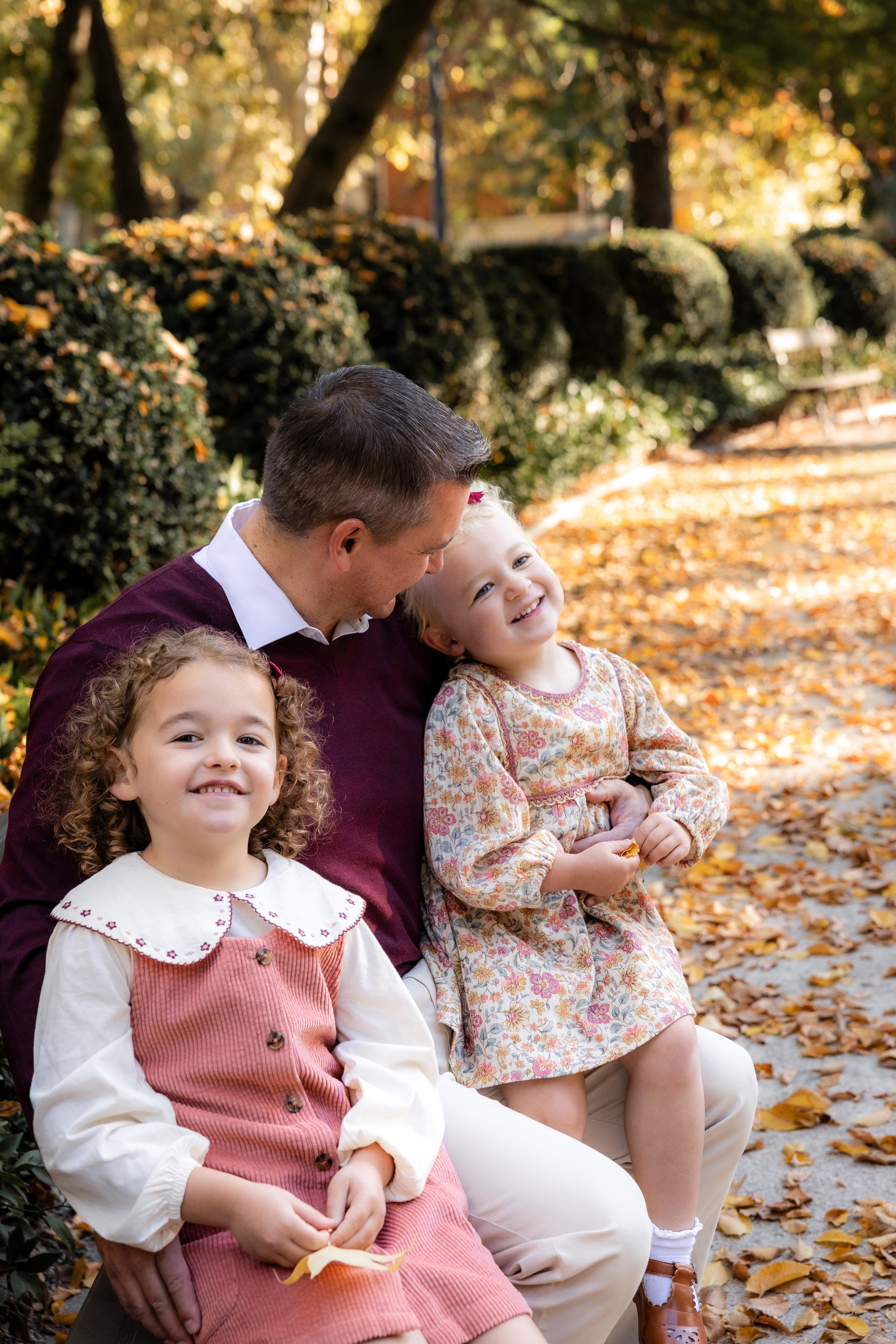 Autumn Family photoshoot in Toulouse. Jardin des Plantes. Евгения Смирнова — фотограф в Тулузе и юго-западной Франции