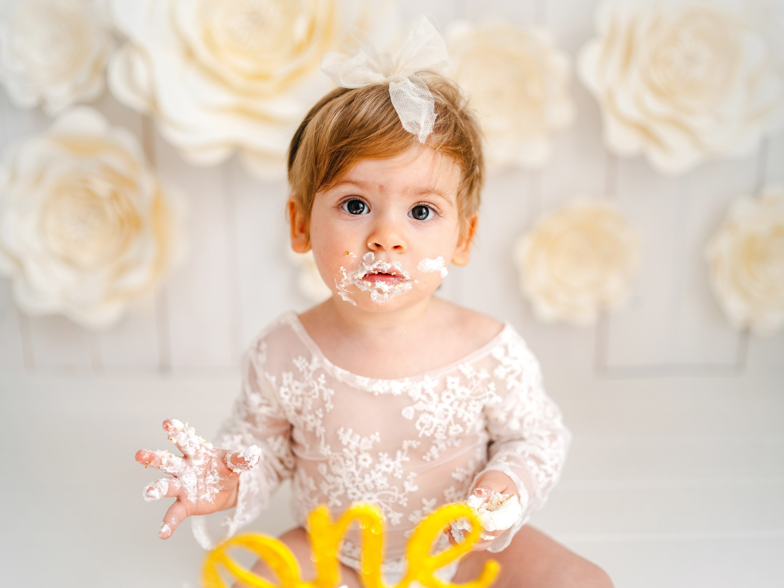 Smash cake. Svitlana Miahka fotografa a Genova