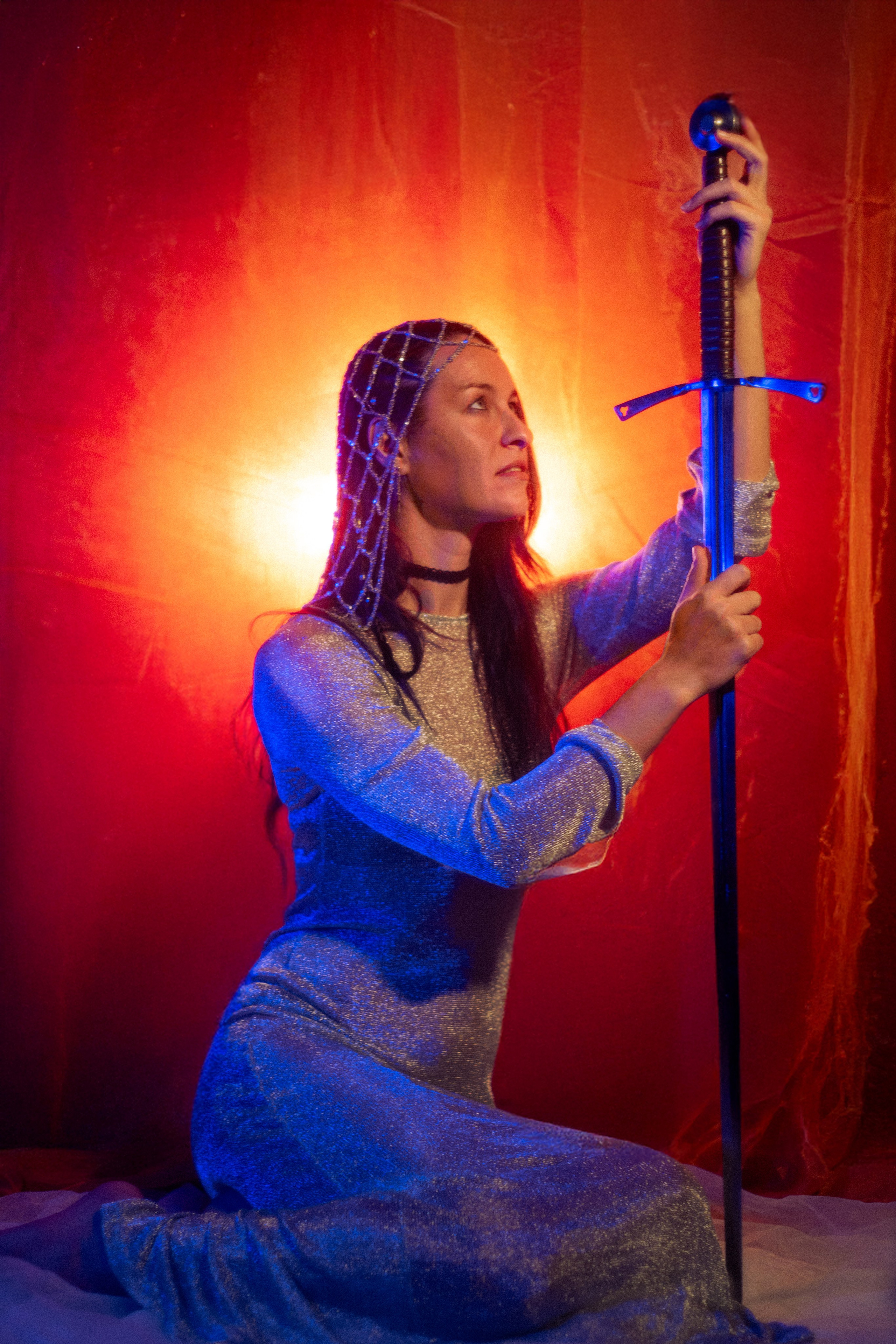 Zarina the Knight of Fire and Ice. Photographer in Greece Kristina