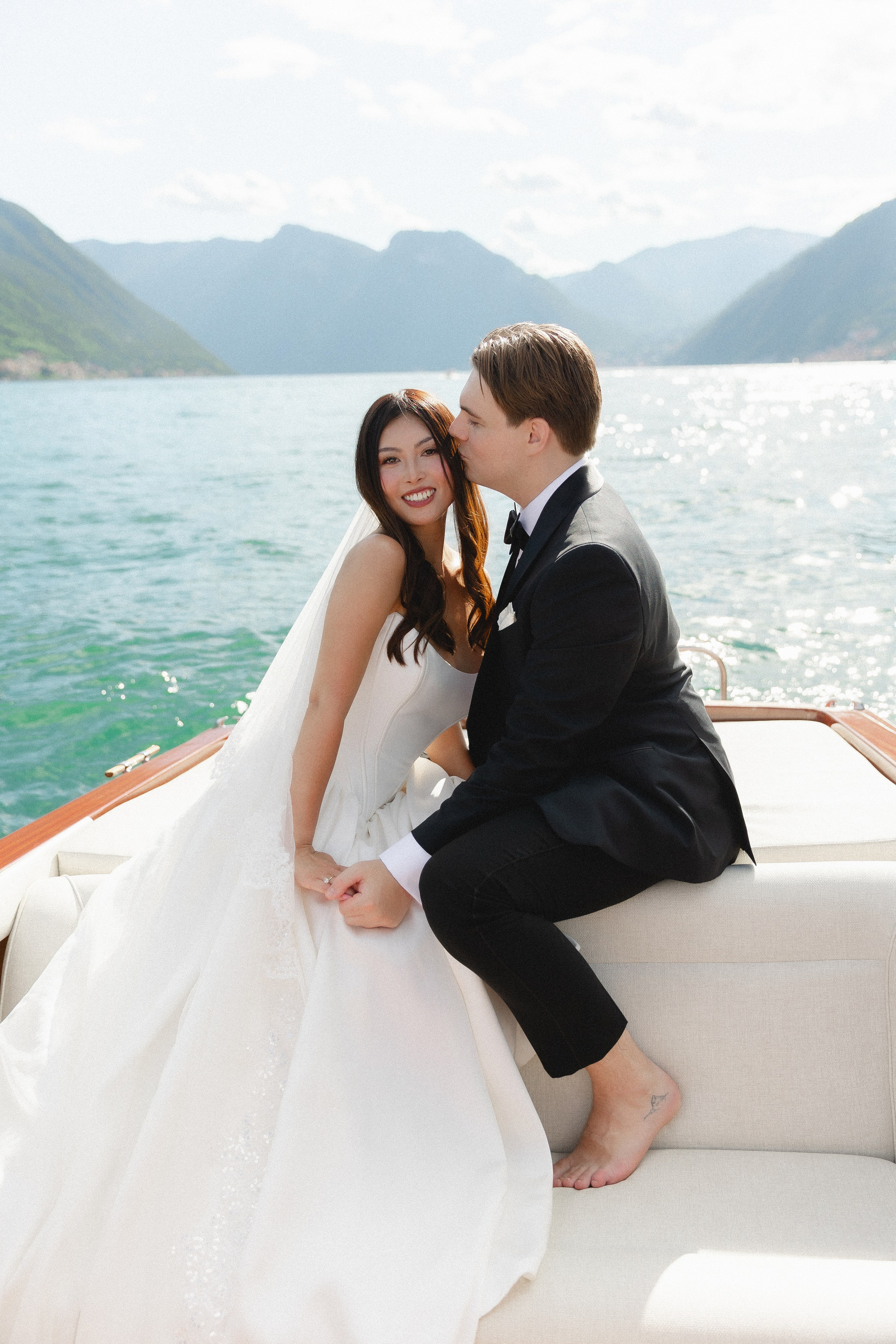 Lily & Zach, Villa del Balbianello. Photographer in Italy Anna Linnik