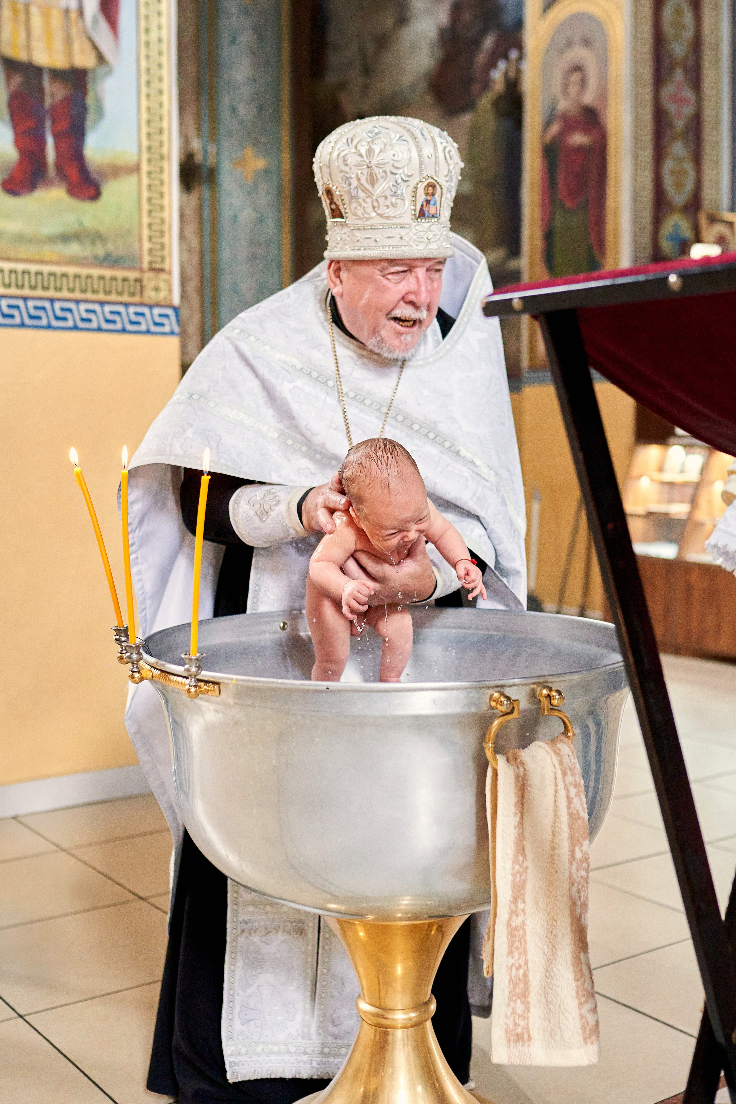 Крещение Тимофея. Дмитрий и Каролина Тофан