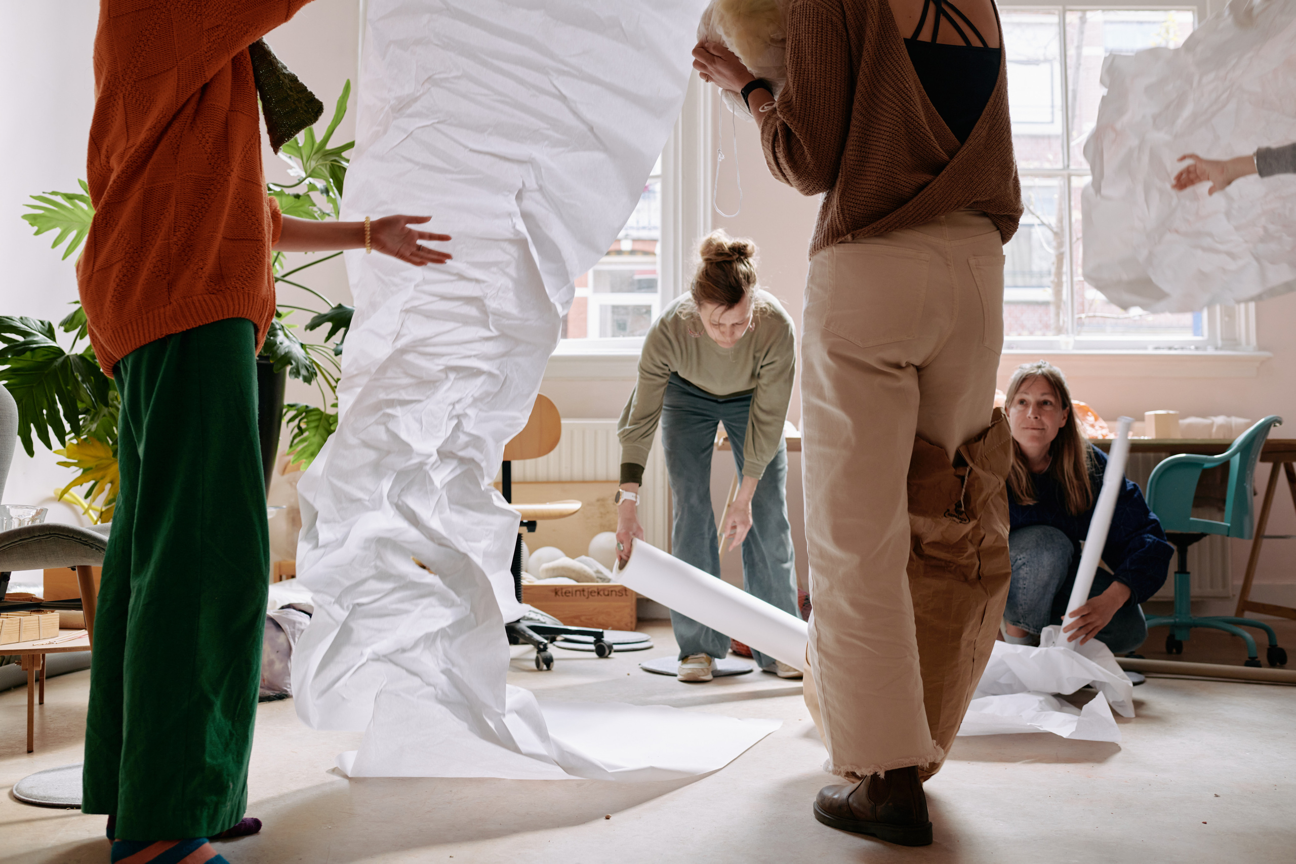 Kleintjekunst training. Fotograaf Amsterdam - Victoria Ushkanova