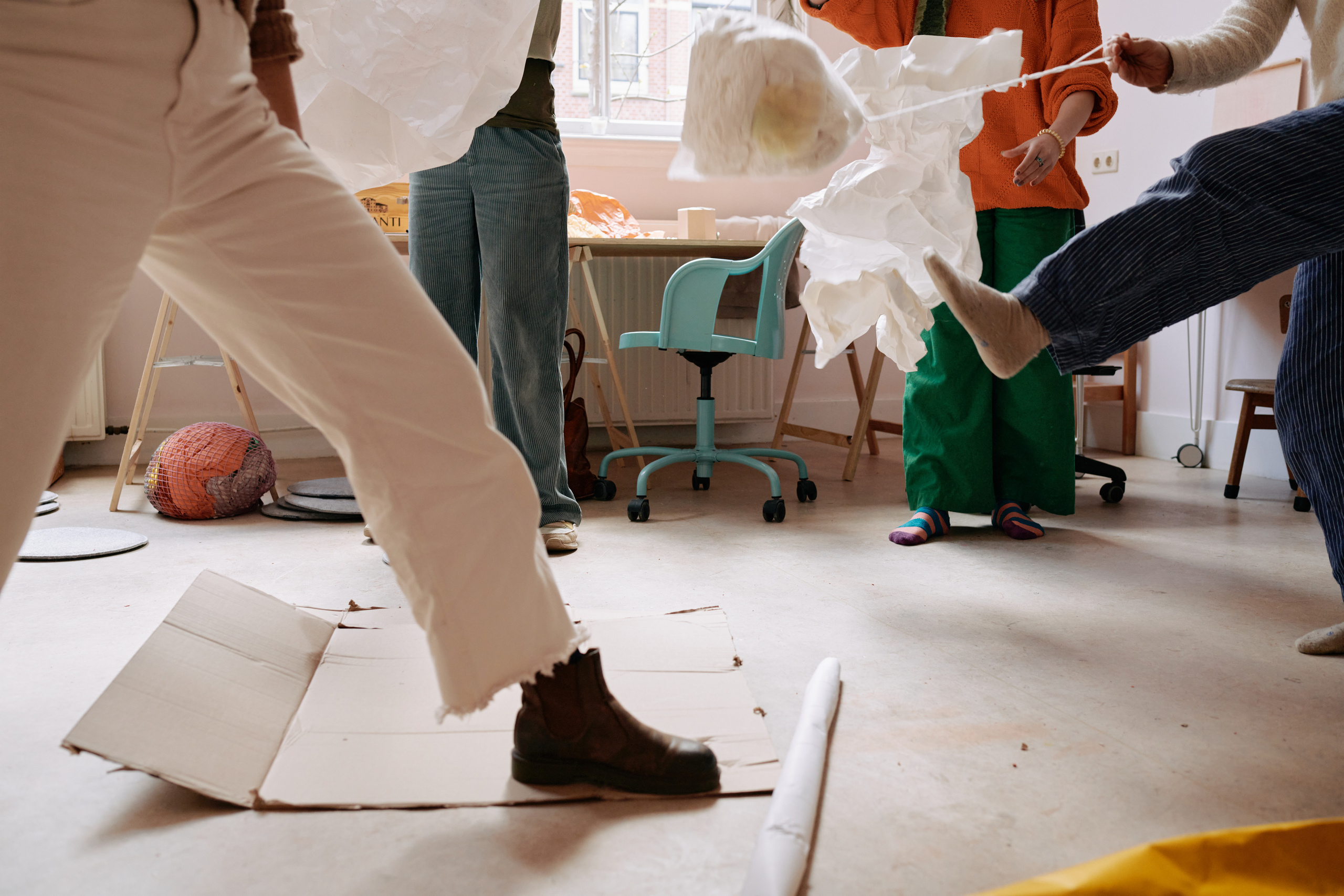 Kleintjekunst training. Fotograaf Amsterdam - Victoria Ushkanova