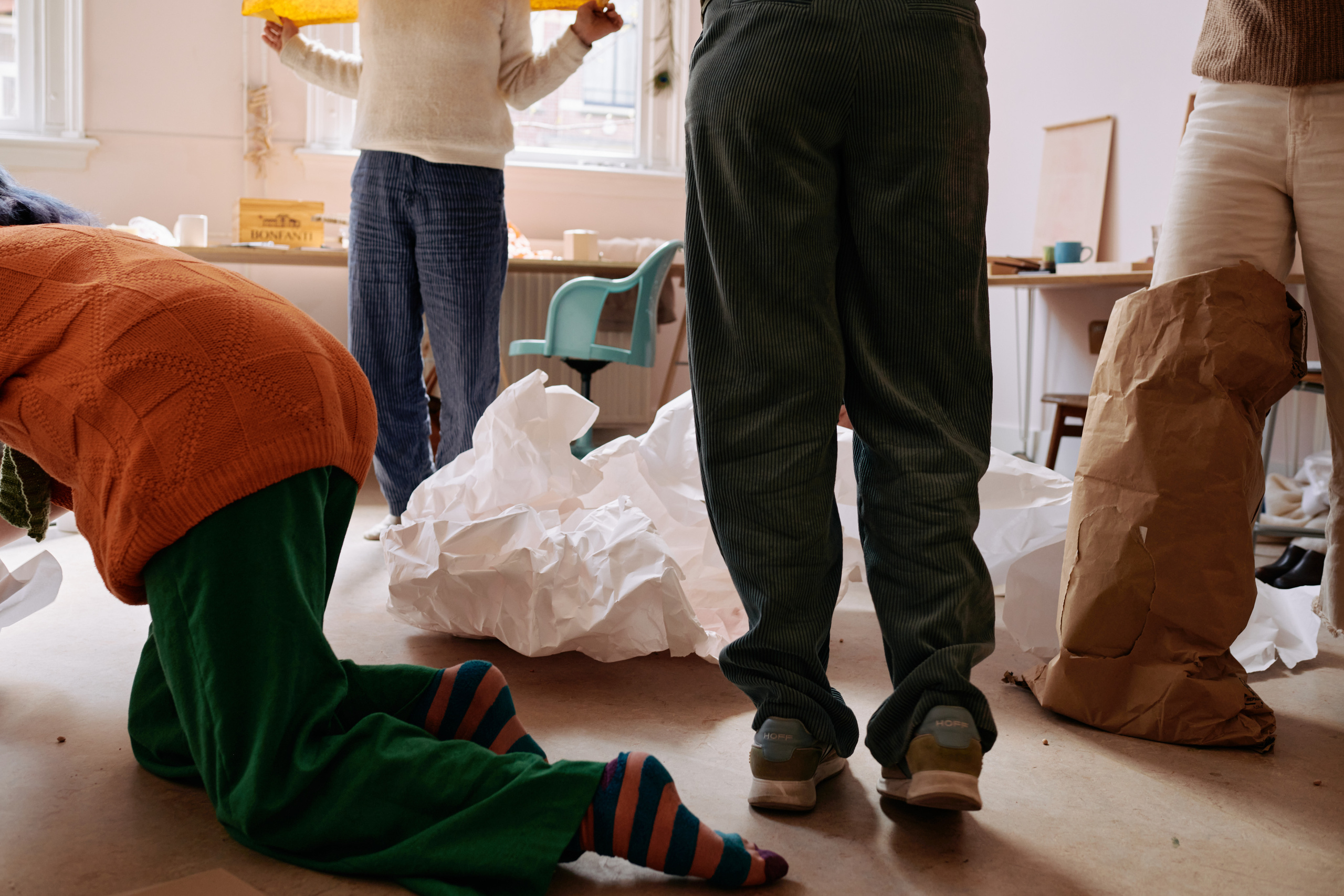 Kleintjekunst training. Fotograaf Amsterdam - Victoria Ushkanova