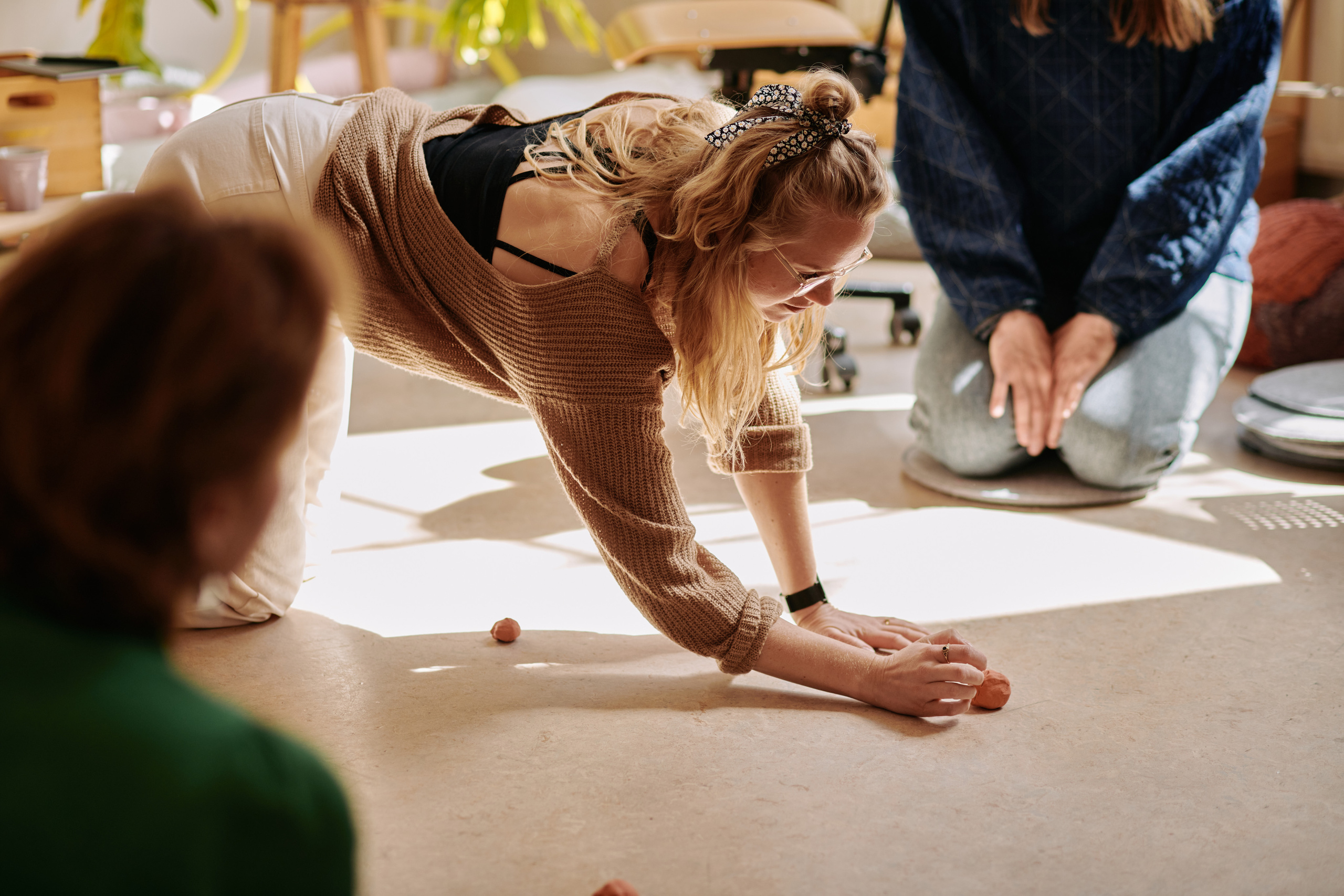 Kleintjekunst training. Fotograaf Amsterdam - Victoria Ushkanova