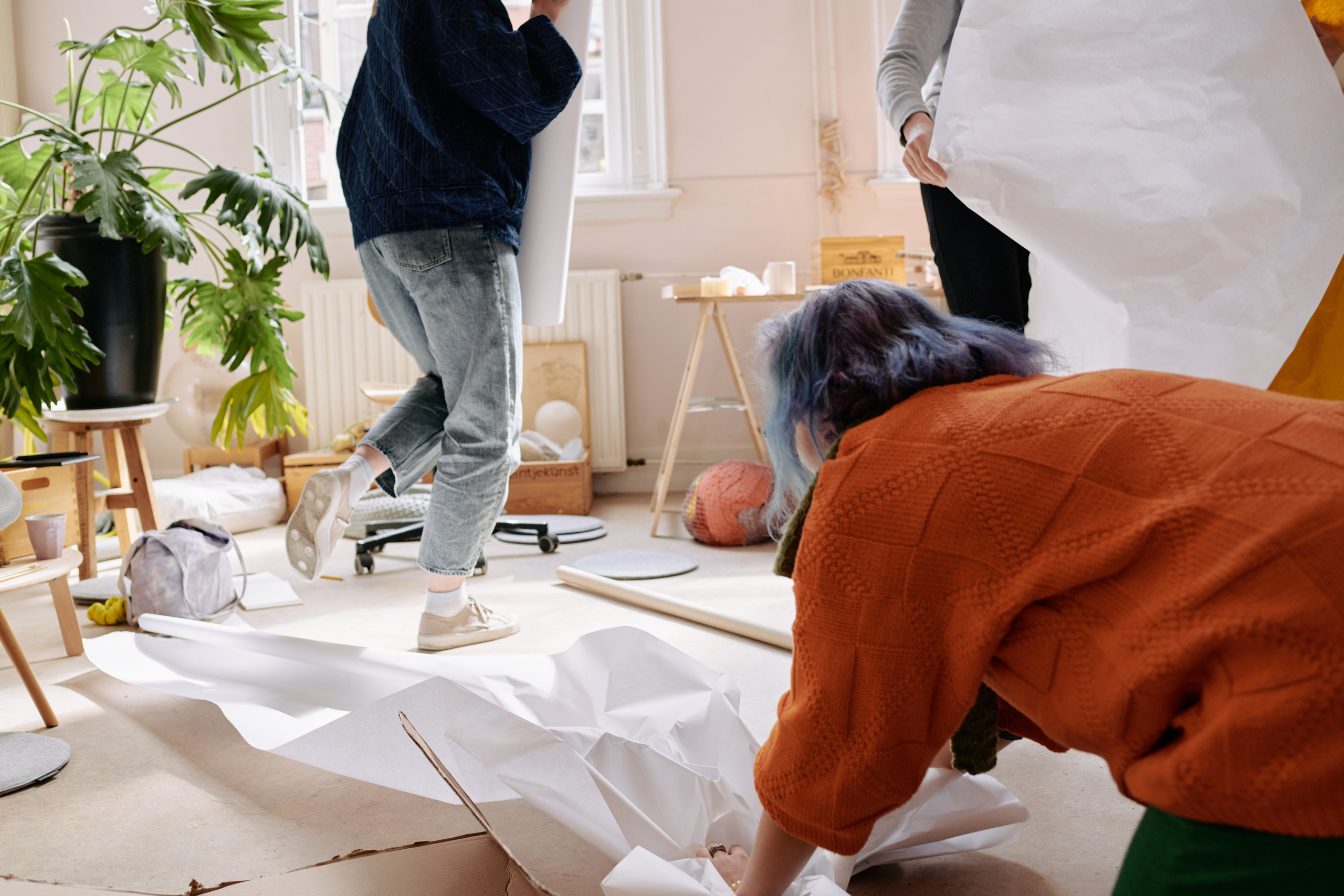 Kleintjekunst training. Fotograaf Amsterdam - Victoria Ushkanova