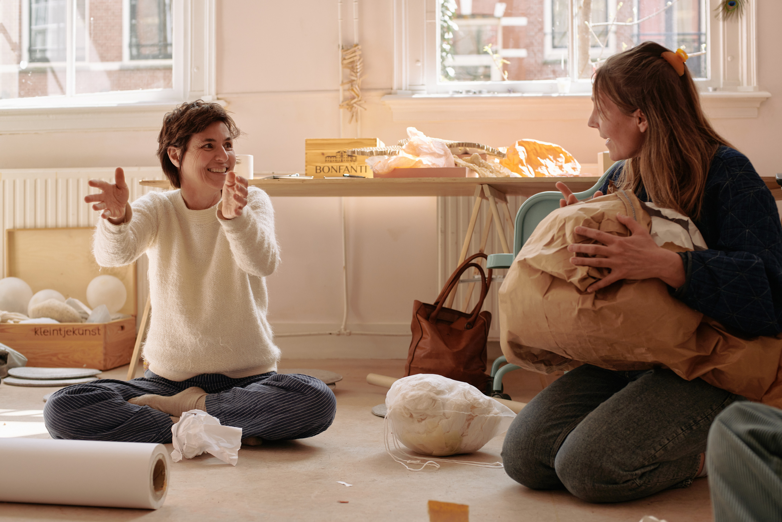 Kleintjekunst training. Fotograaf Amsterdam - Victoria Ushkanova