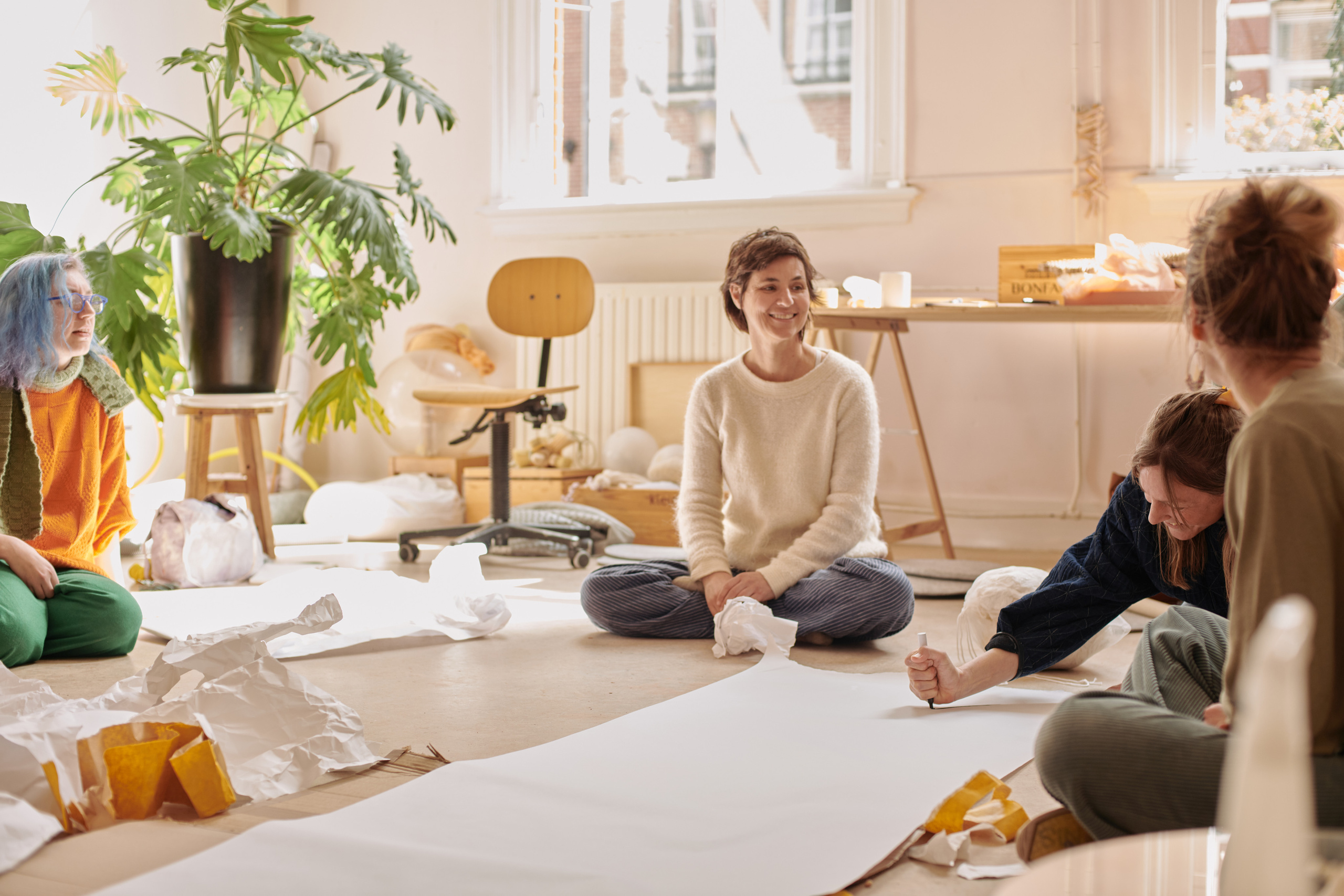 Kleintjekunst training. Fotograaf Amsterdam - Victoria Ushkanova