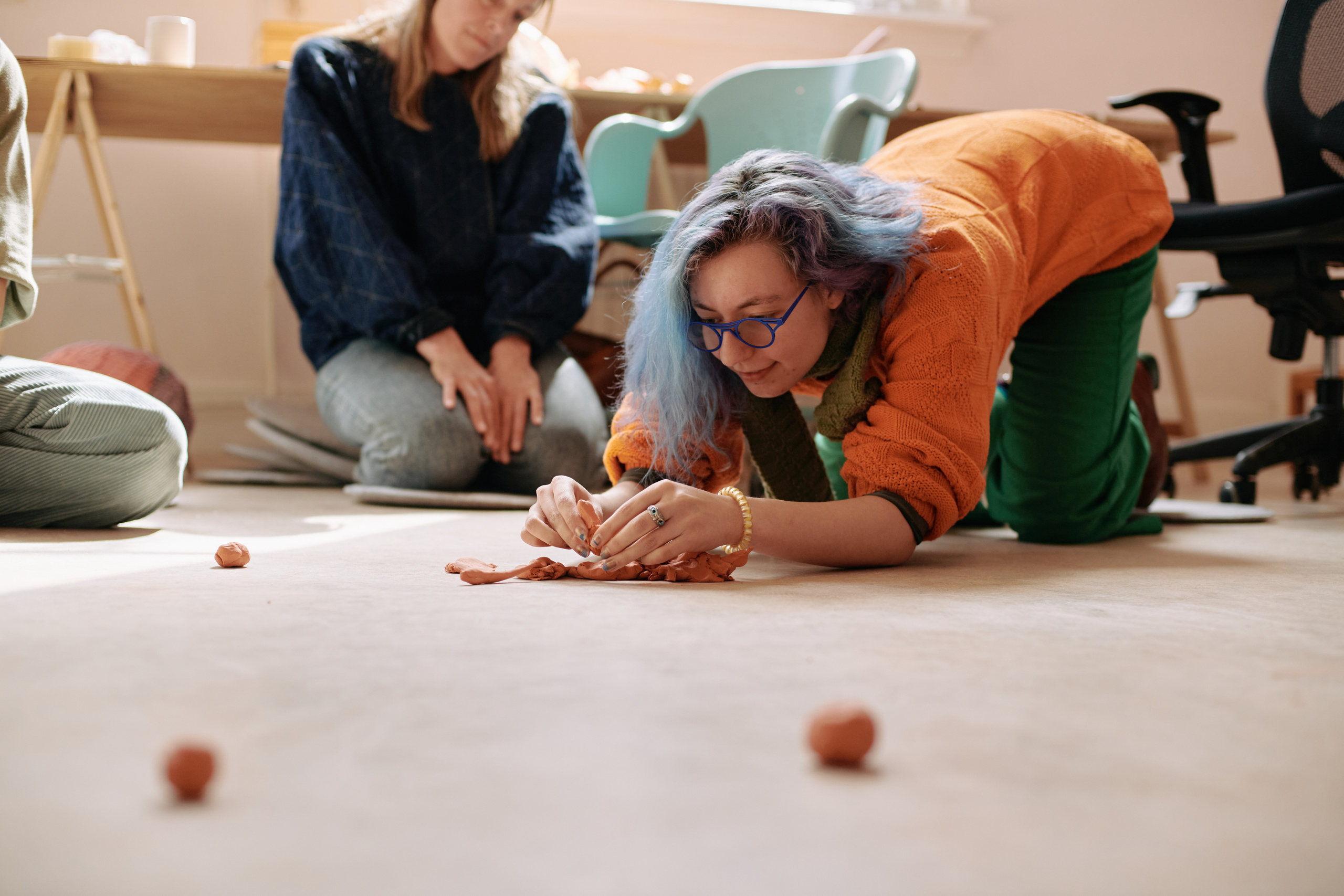 Kleintjekunst training. Fotograaf Amsterdam - Victoria Ushkanova