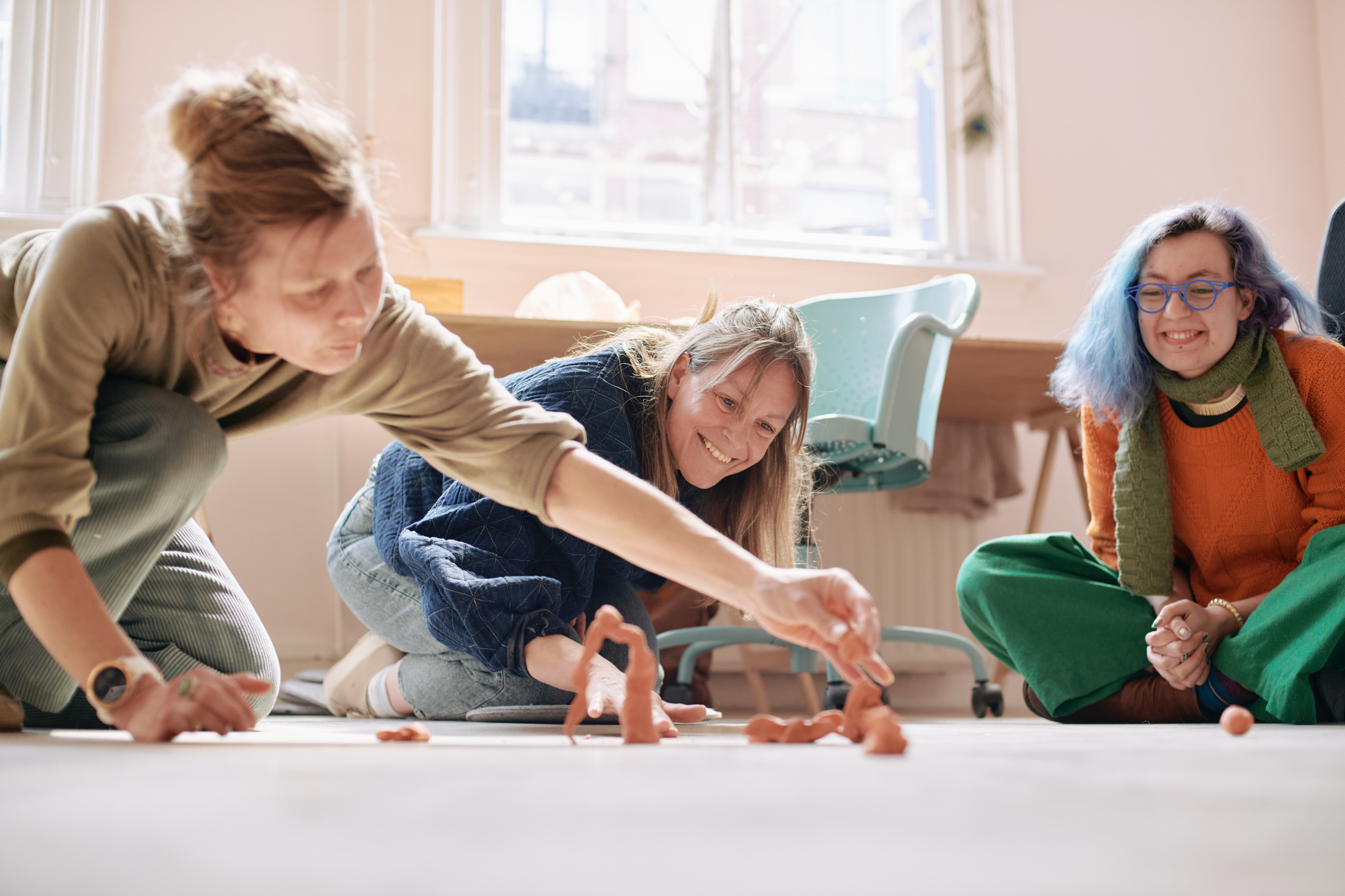 Kleintjekunst training. Fotograaf Amsterdam - Victoria Ushkanova