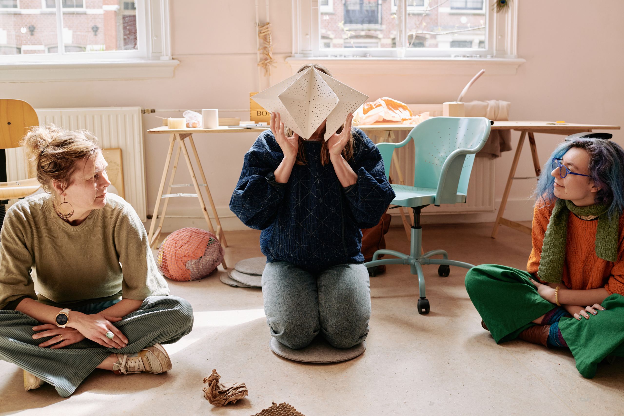 Kleintjekunst training. Fotograaf Amsterdam - Victoria Ushkanova