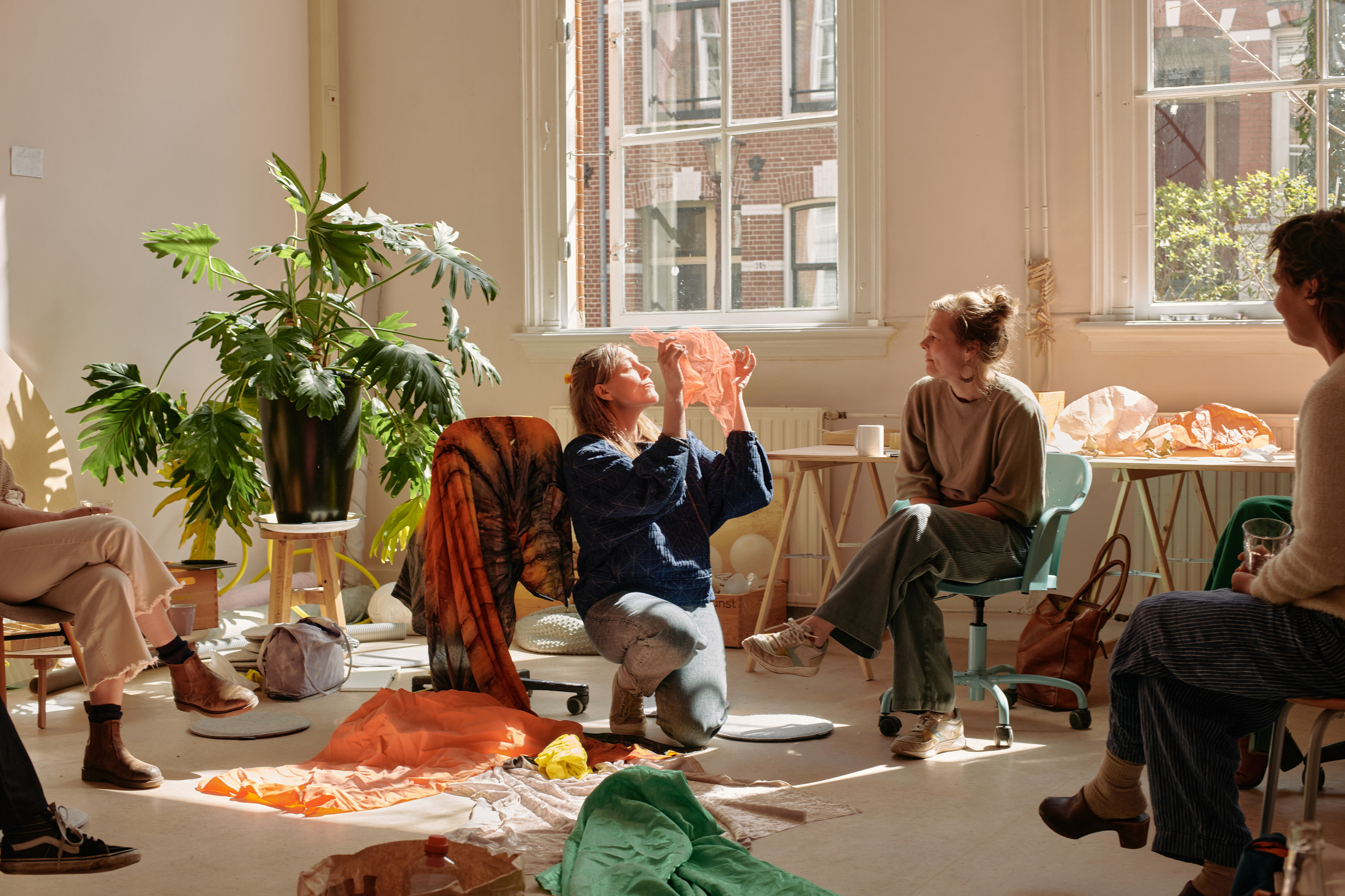 Kleintjekunst training. Fotograaf Amsterdam - Victoria Ushkanova