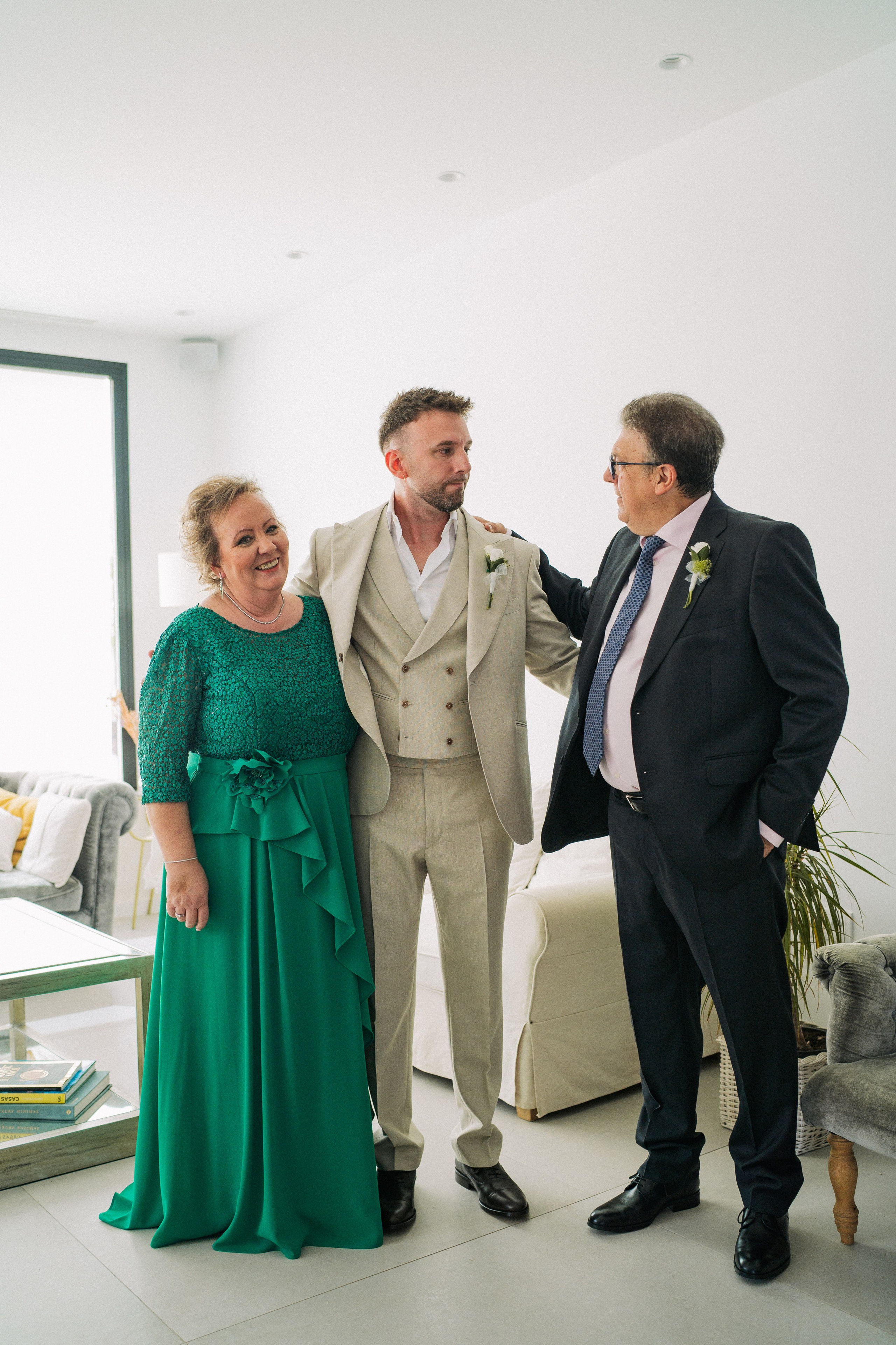 Nerea y Samuel. Christian García