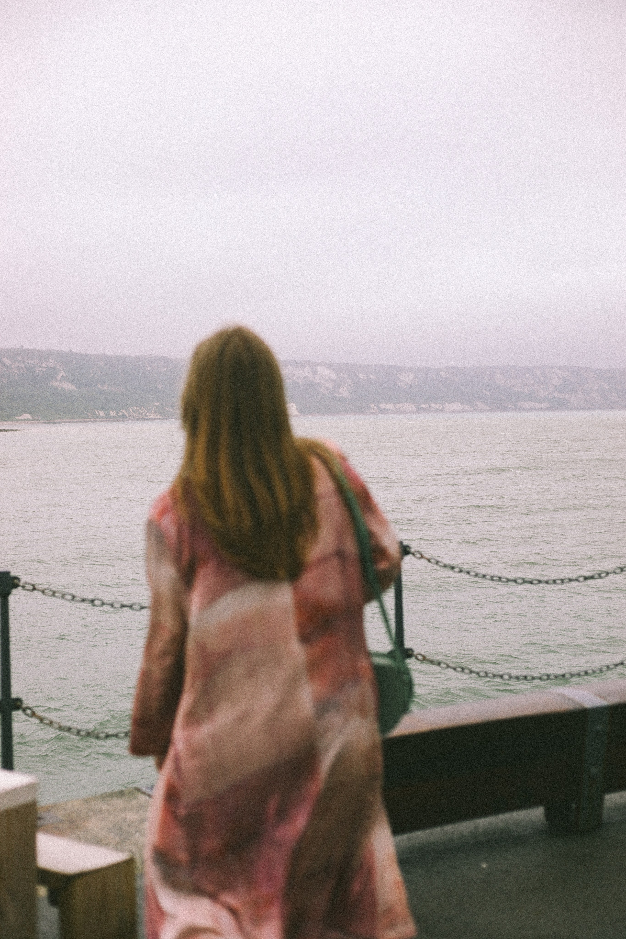 Katya near the lighthouse. Victoria Dini. Art photography in London / Folkestone, UK