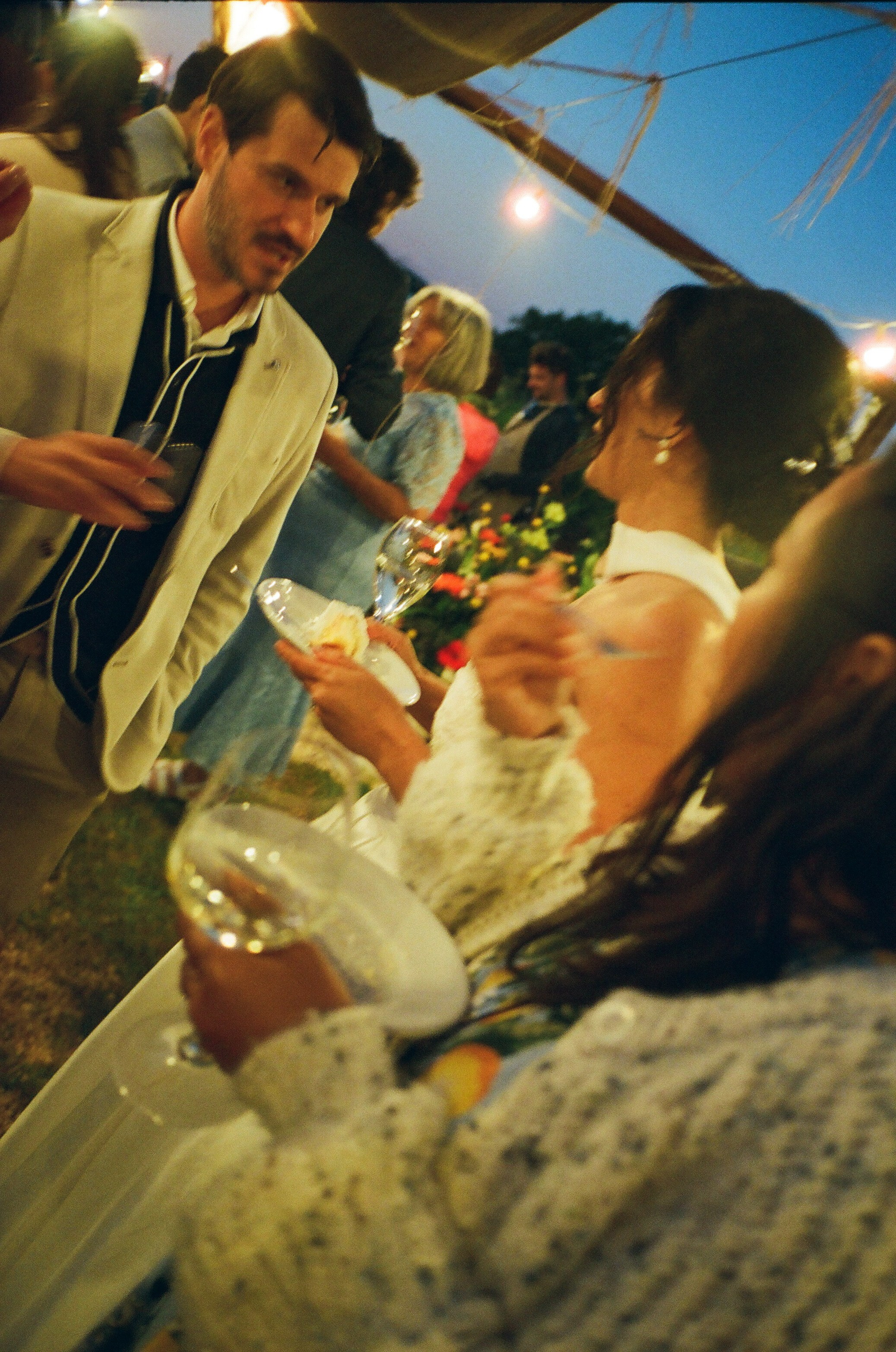 Stephanie & Christian film photos. Wedding photographer Italy