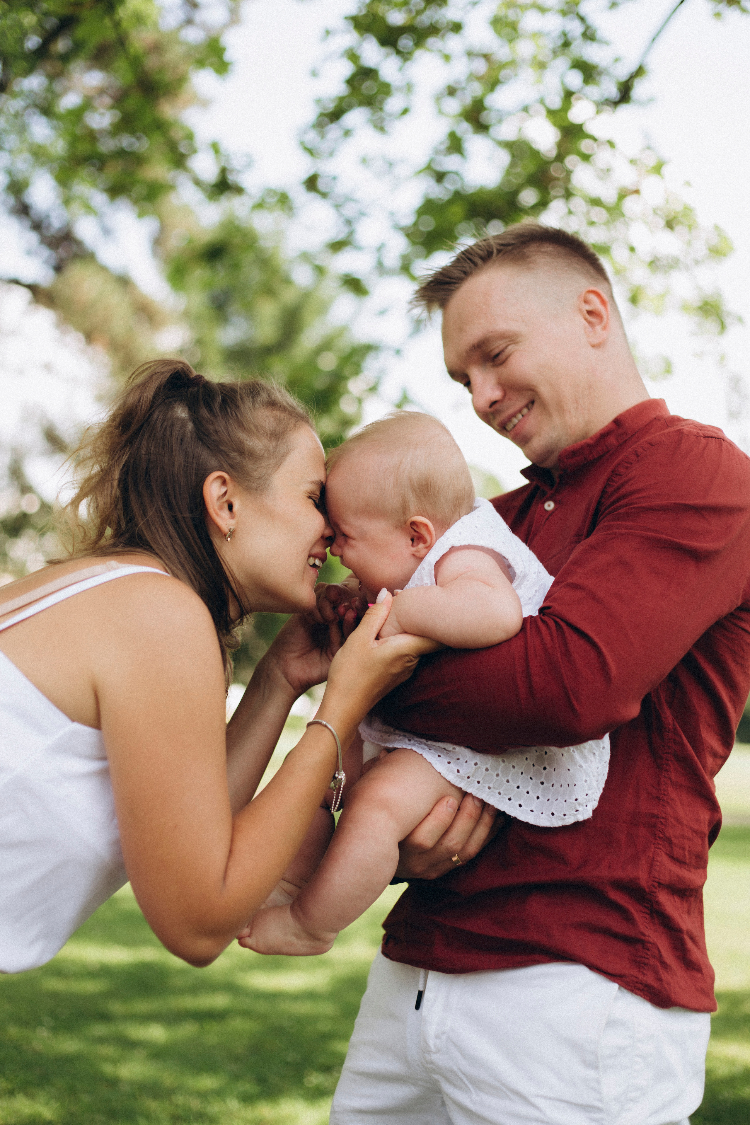 Лера & Саша & Злата. Фотограф в Варшаве Мария Волкова