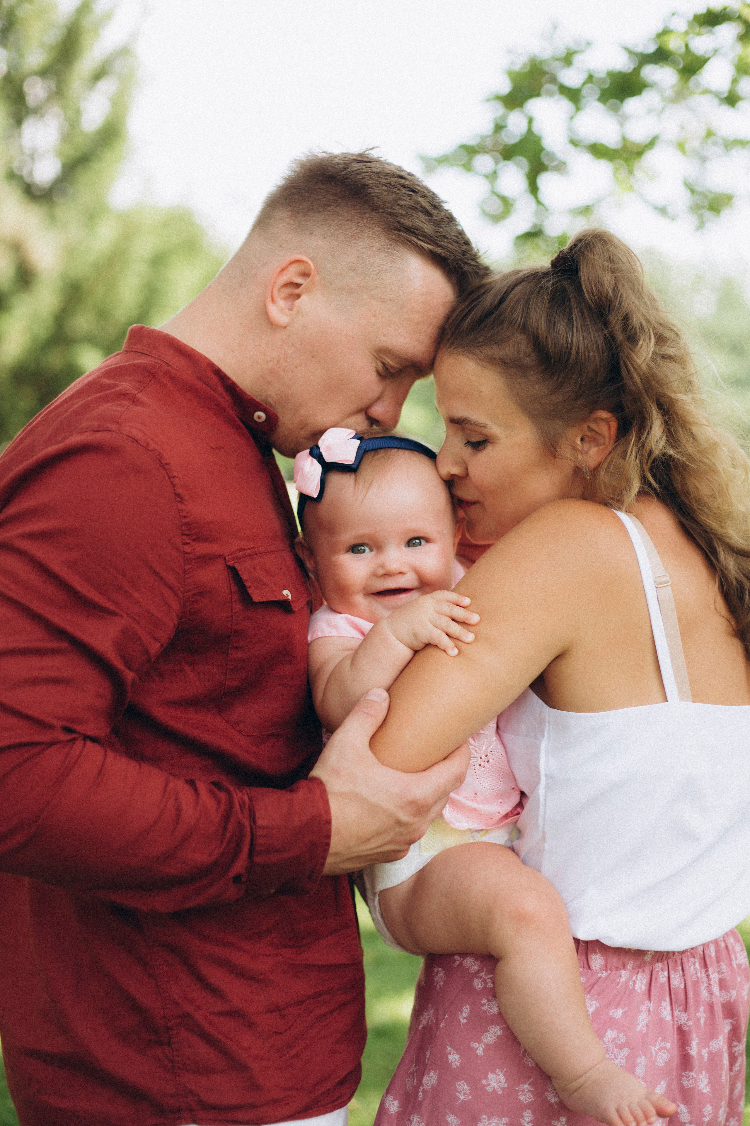 Лера & Саша & Злата. Фотограф в Варшаве Мария Волкова