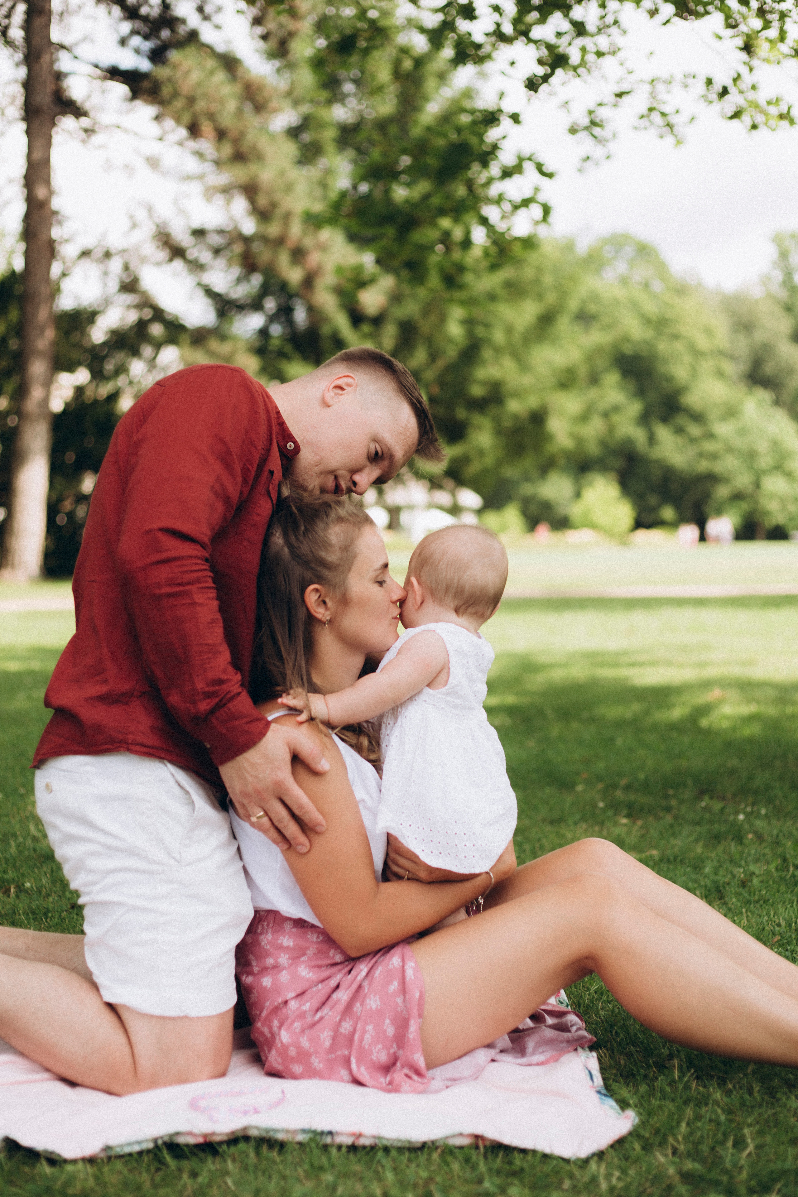 Лера & Саша & Злата. Фотограф в Варшаве Мария Волкова