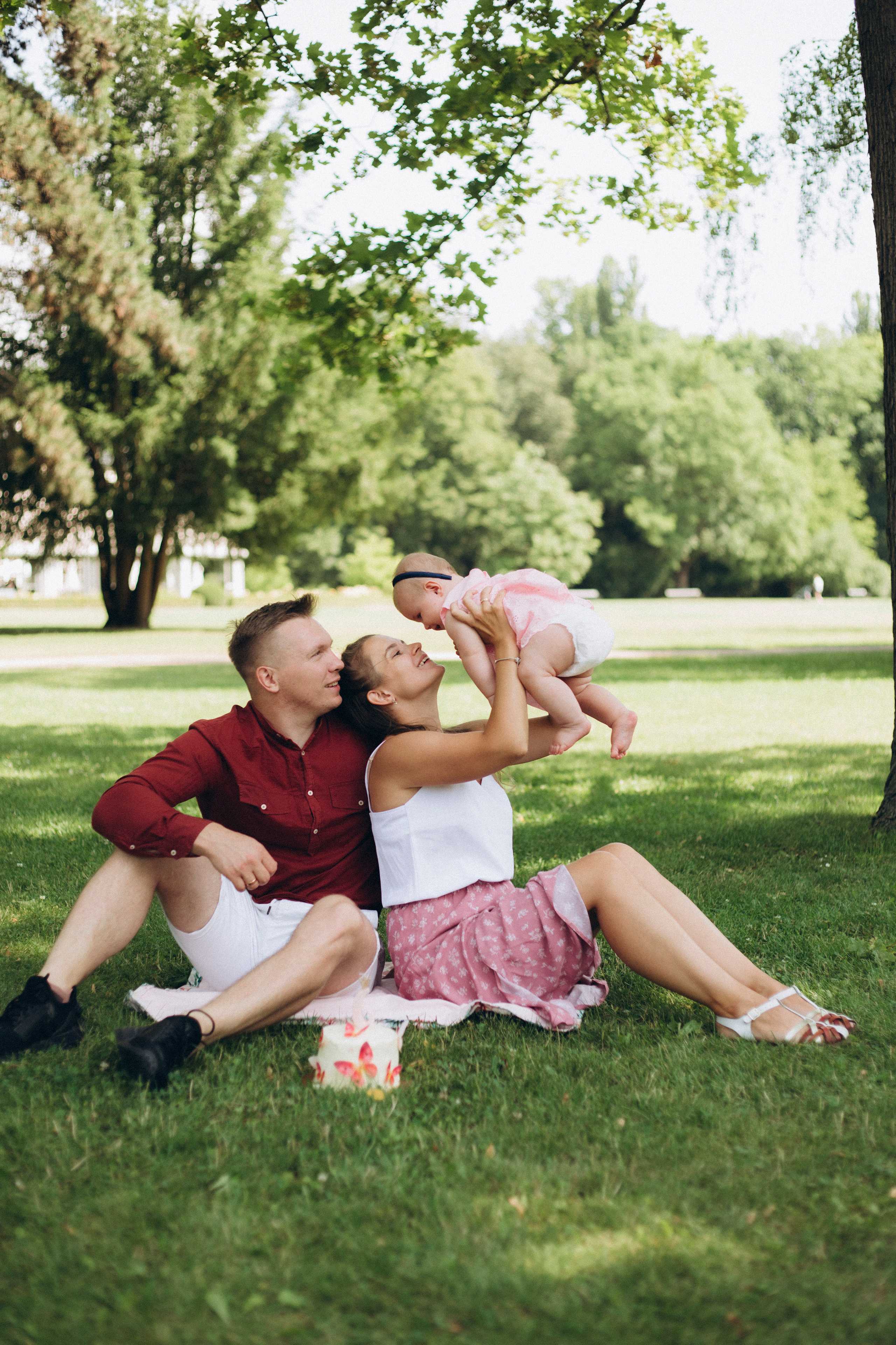 Лера & Саша & Злата. Фотограф в Варшаве Мария Волкова