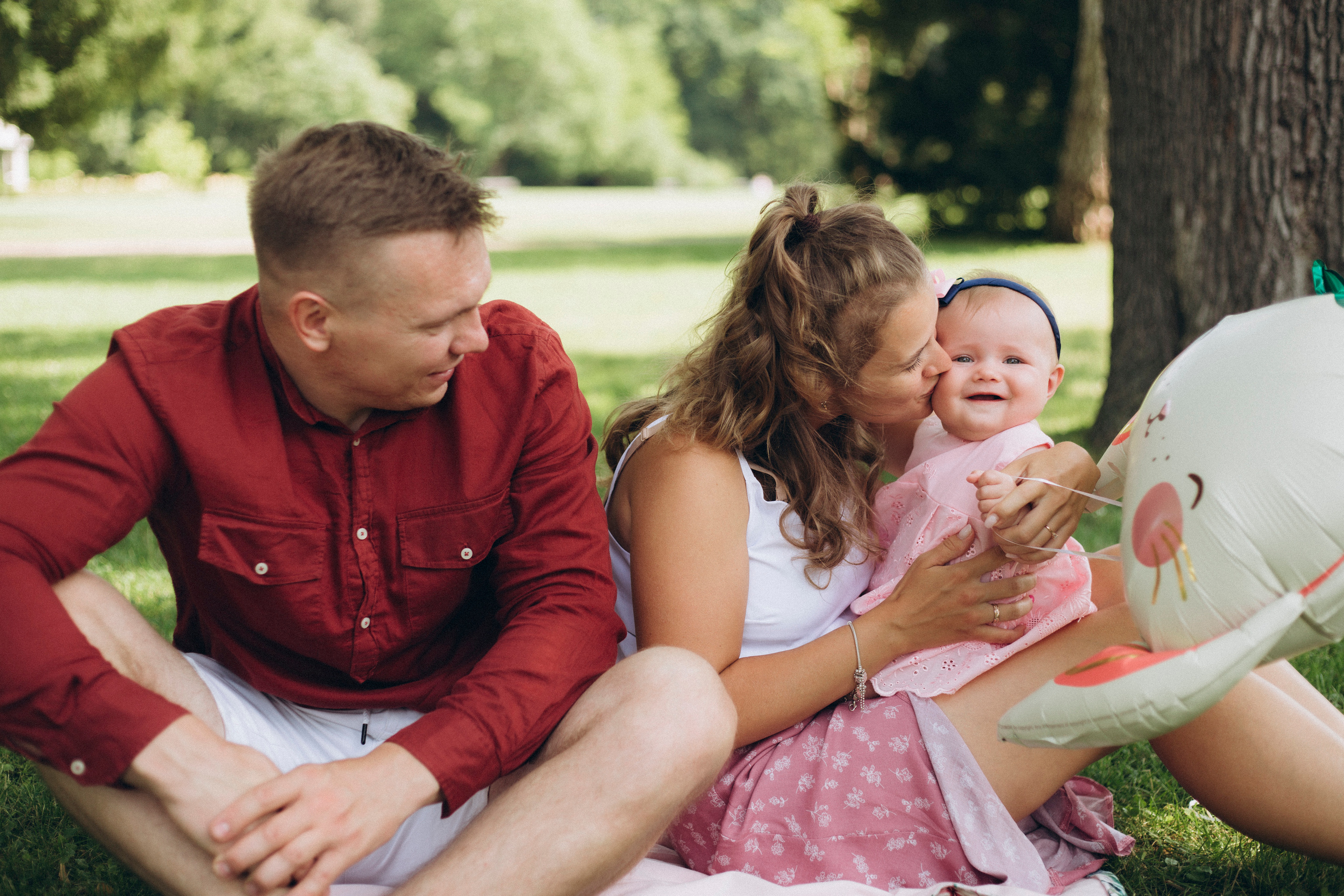 Лера & Саша & Злата. Фотограф в Варшаве Мария Волкова