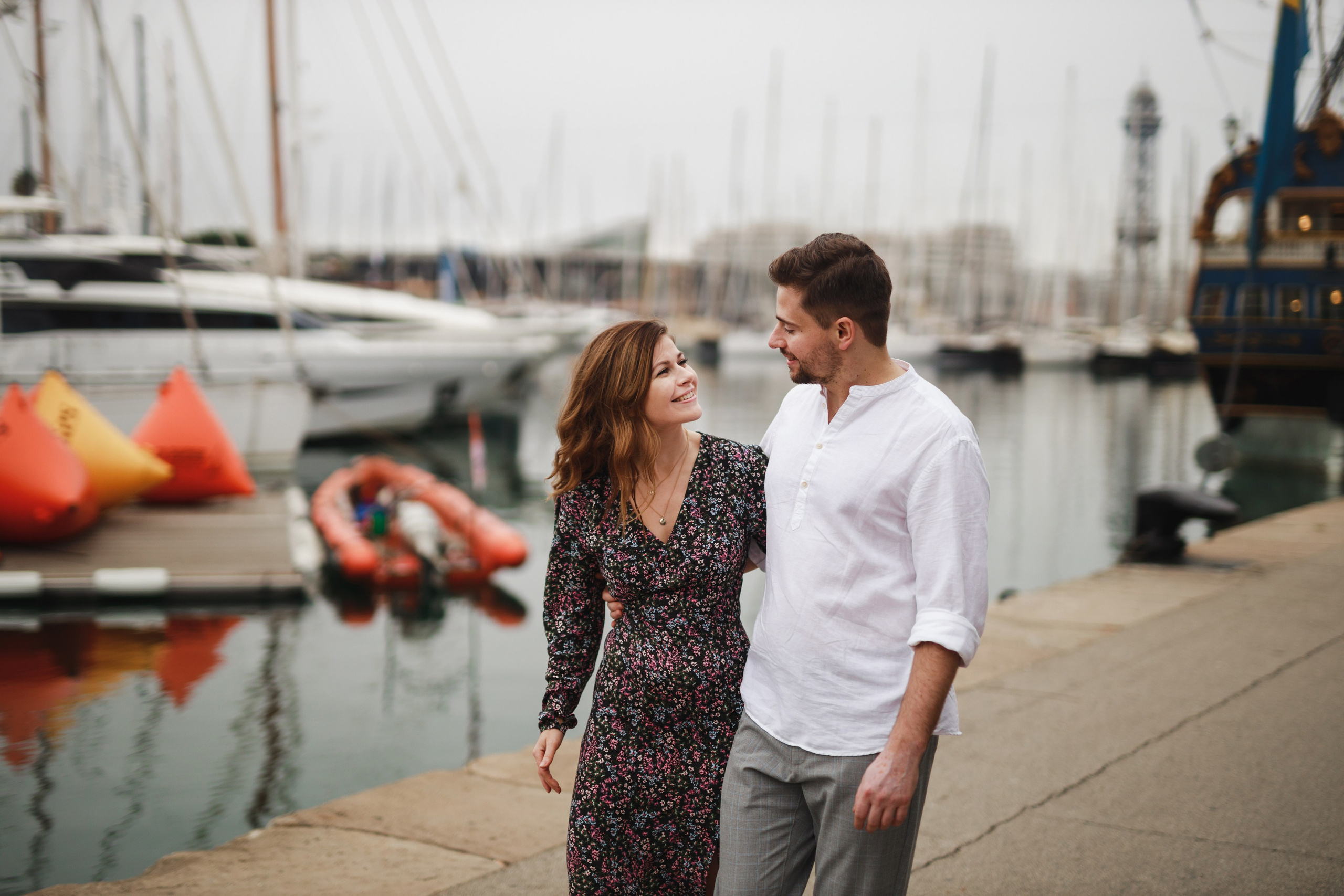 Damian i Monika. Фотограф в Барселоне Испании Маслик Юлия