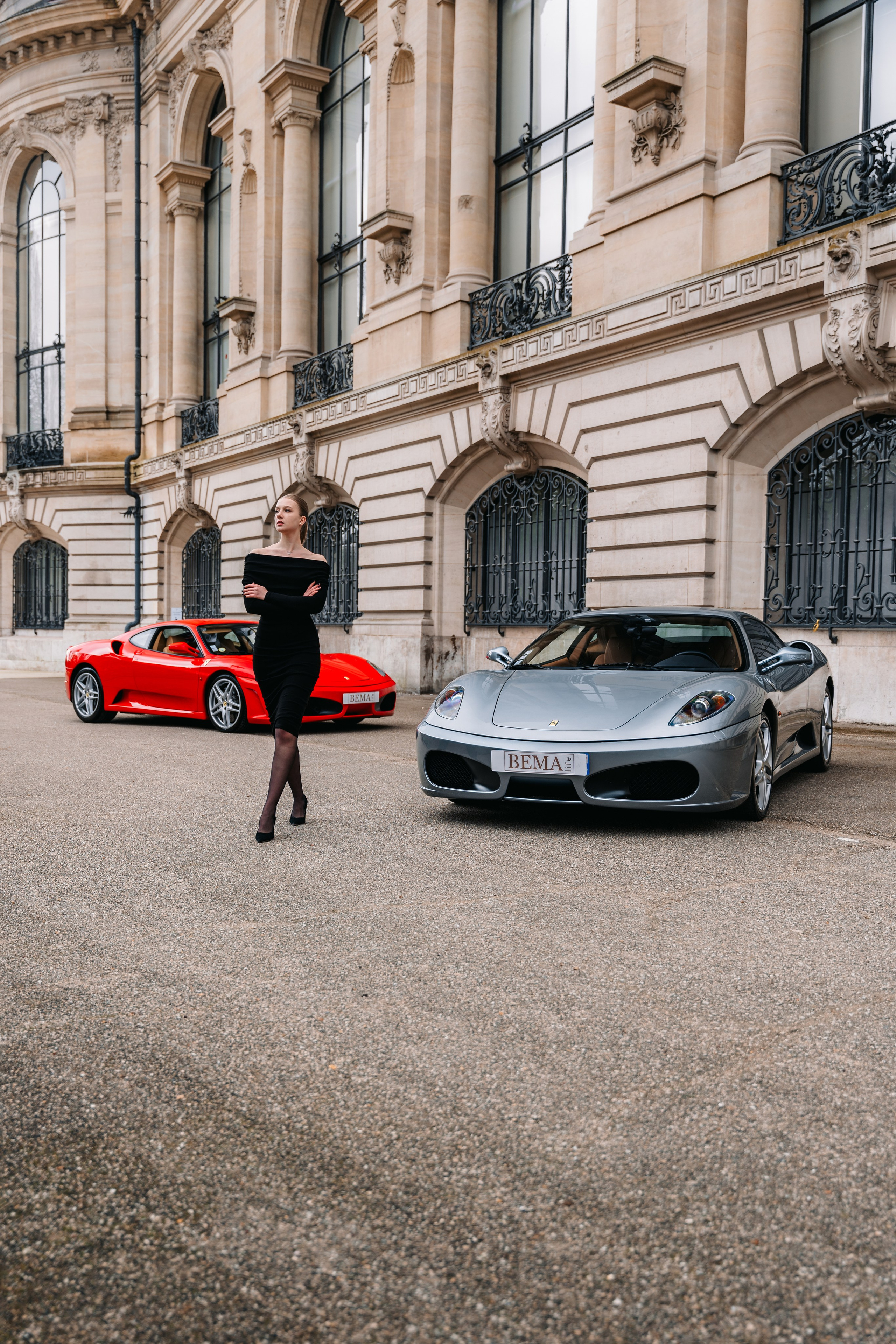 Anna x Ferrari F430. Photographer in Paris — Vitalii Motruk